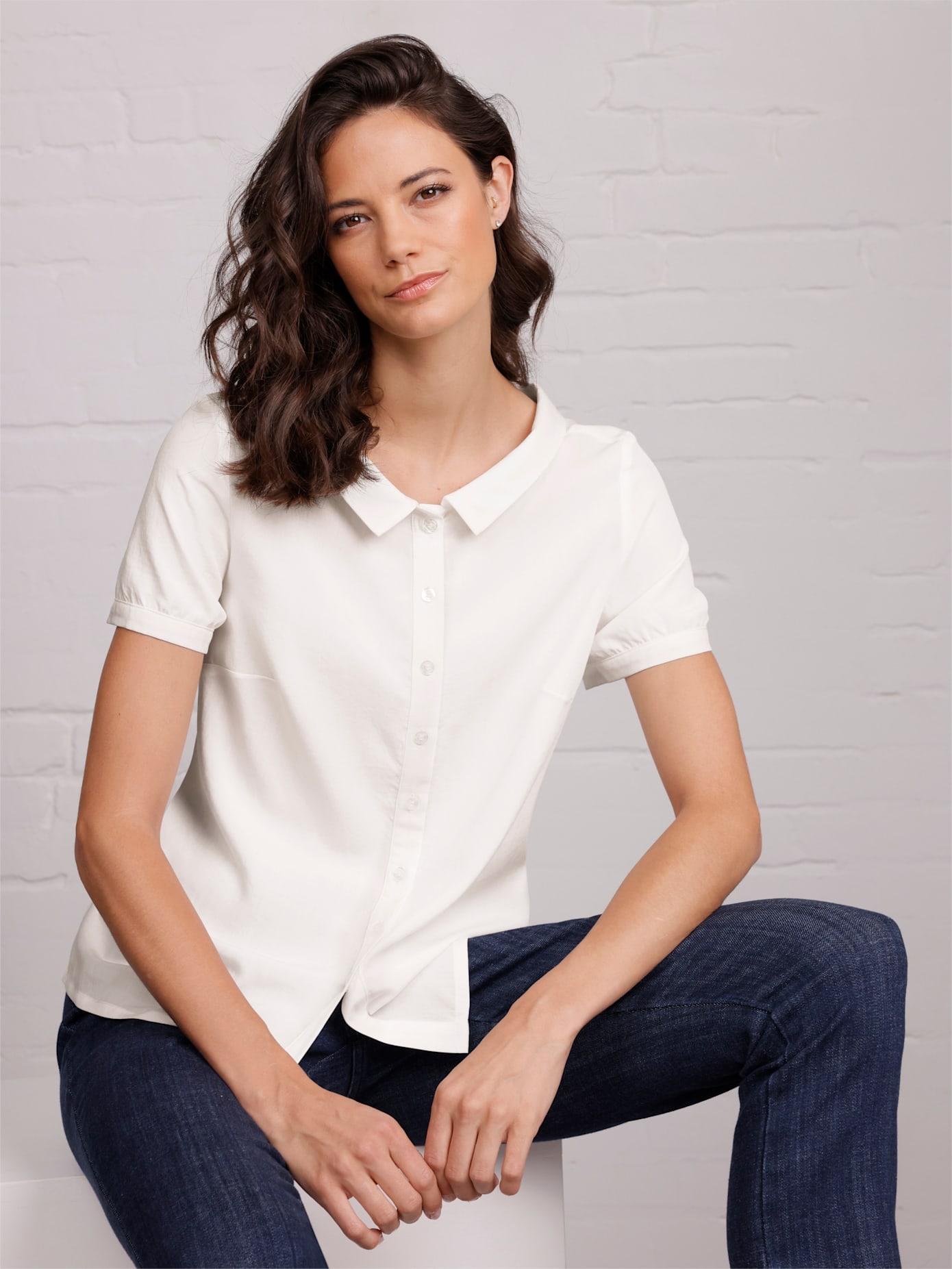 CREATION L PREMIUM Hemdbluse günstig online kaufen