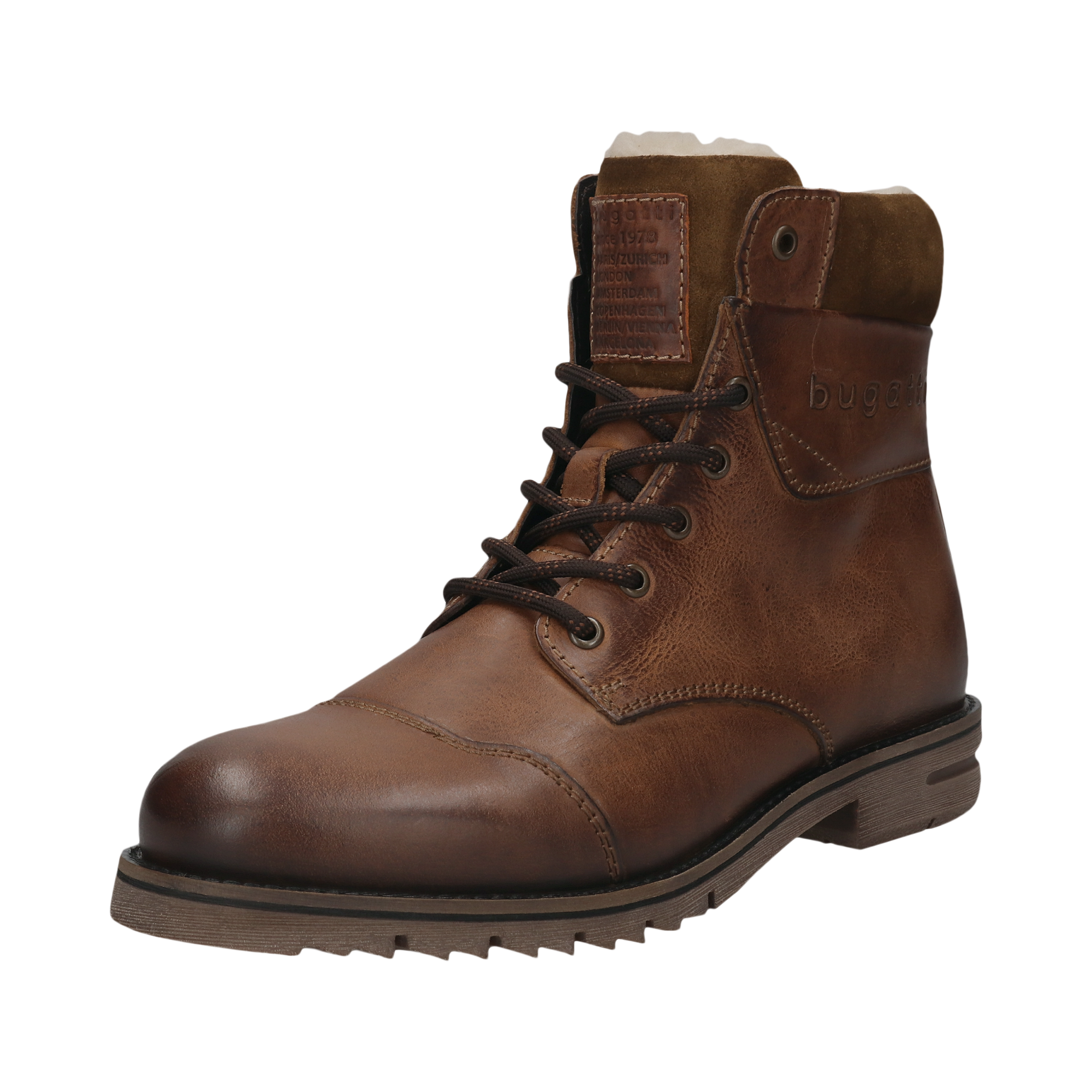 bugatti Winterboots Schnürstiefel, Herrenboots mit Warmfutter günstig online kaufen