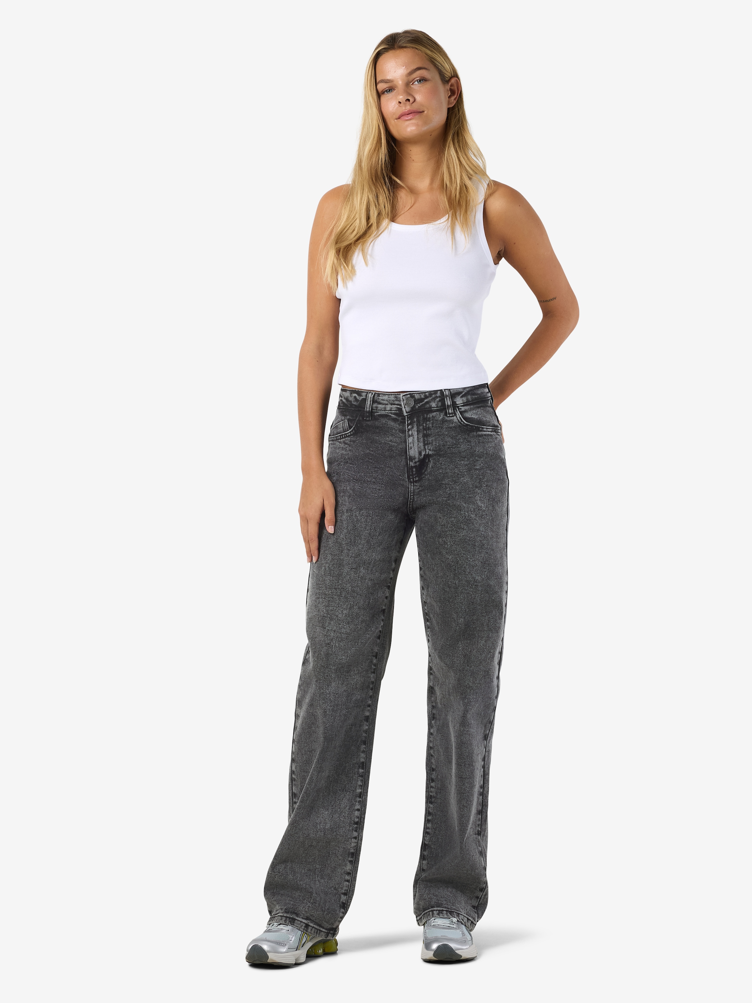 Noisy may Weite Jeans »NMYOLANDA NW WIDE JEANS AZ391DG FWD NOOS«