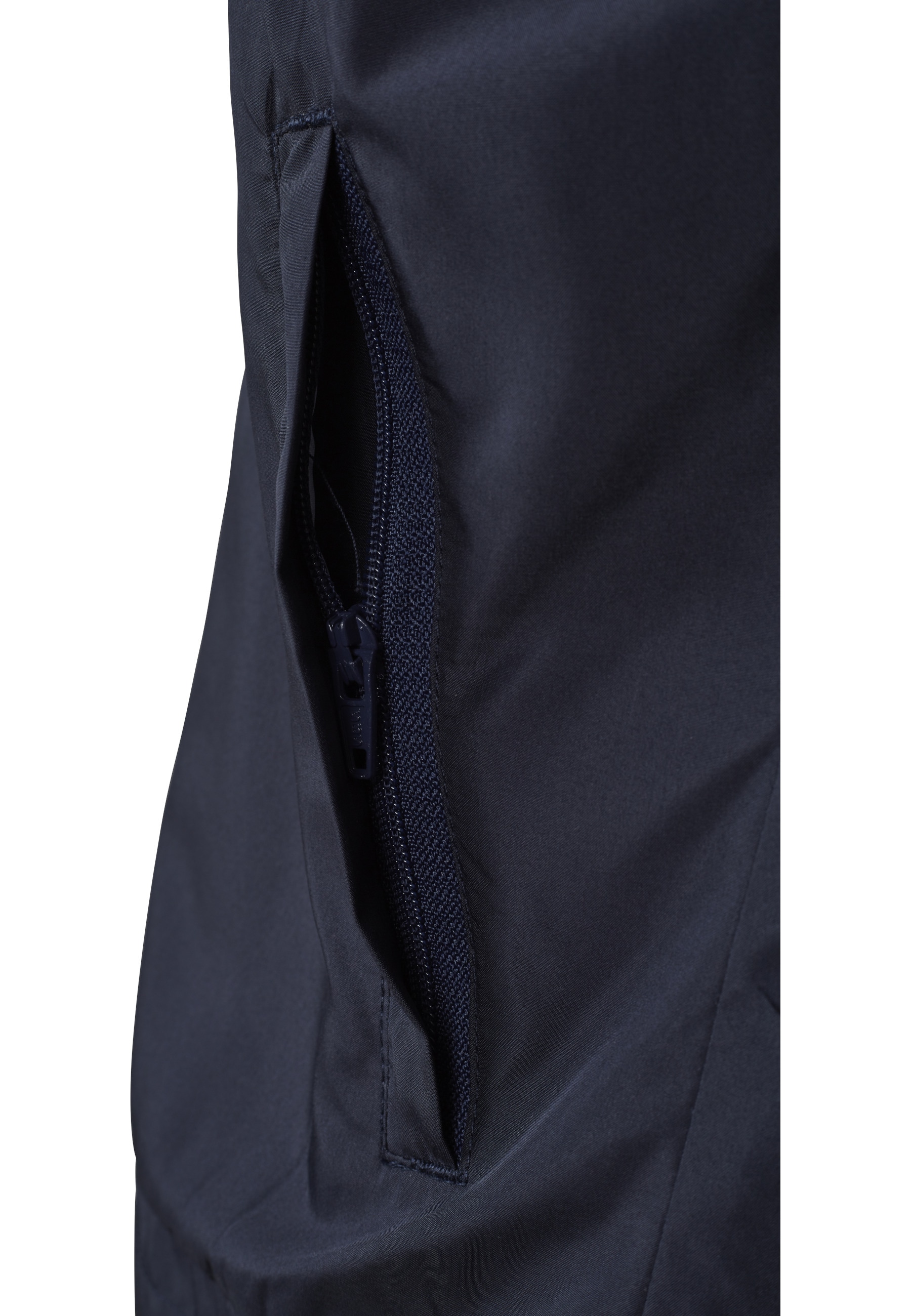 URBAN CLASSICS Anorak »Urban Classics Damen Ladies 3-Tone Windbreaker« 1 Stk. tlg. mit Kapuze