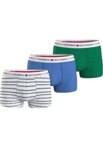 TOMMY HILFIGER Underwear TRUNK »3P TRUNK PRINT« (Packung 3 St. ...