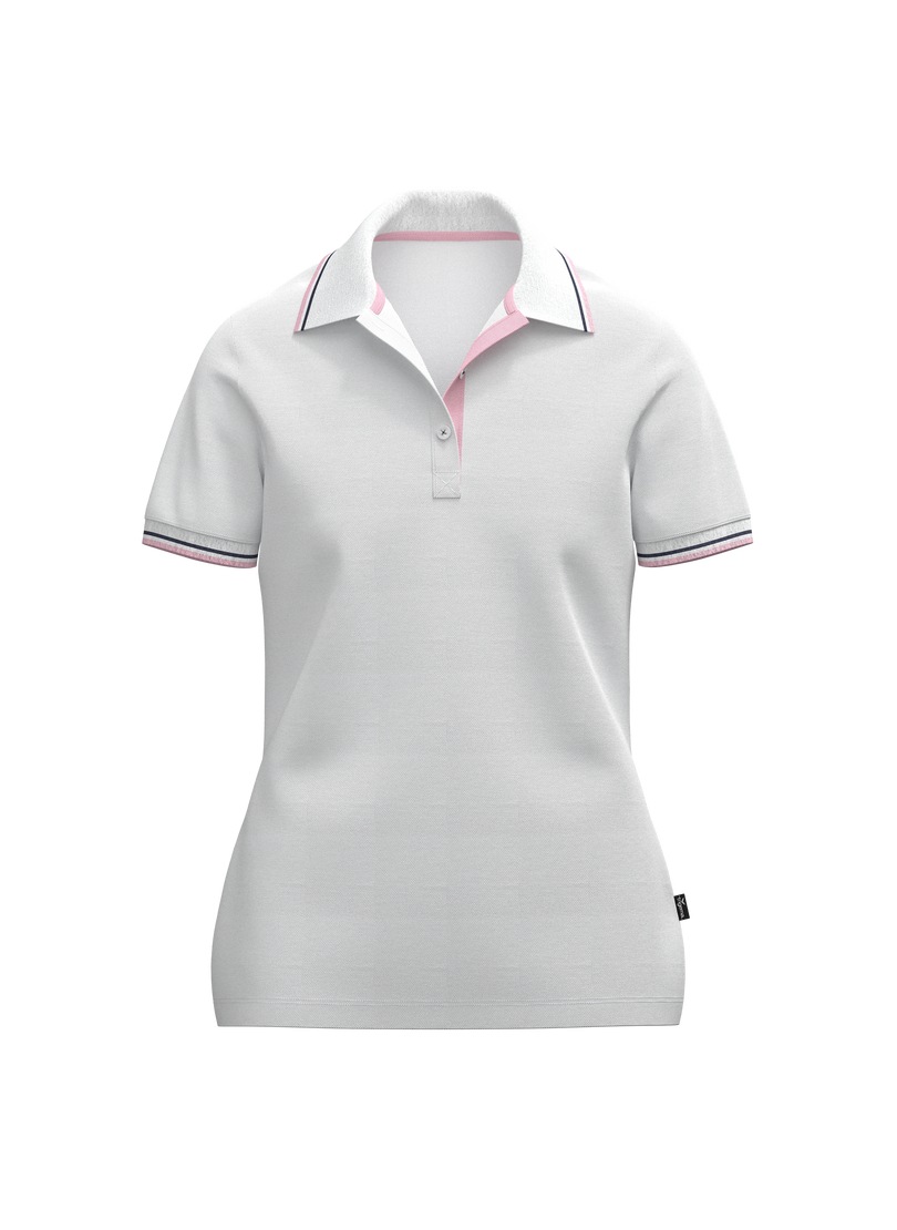 Trigema Poloshirt »TRIGEMA Polo Shirt in Kontrastfarbigen Akzenten« 1