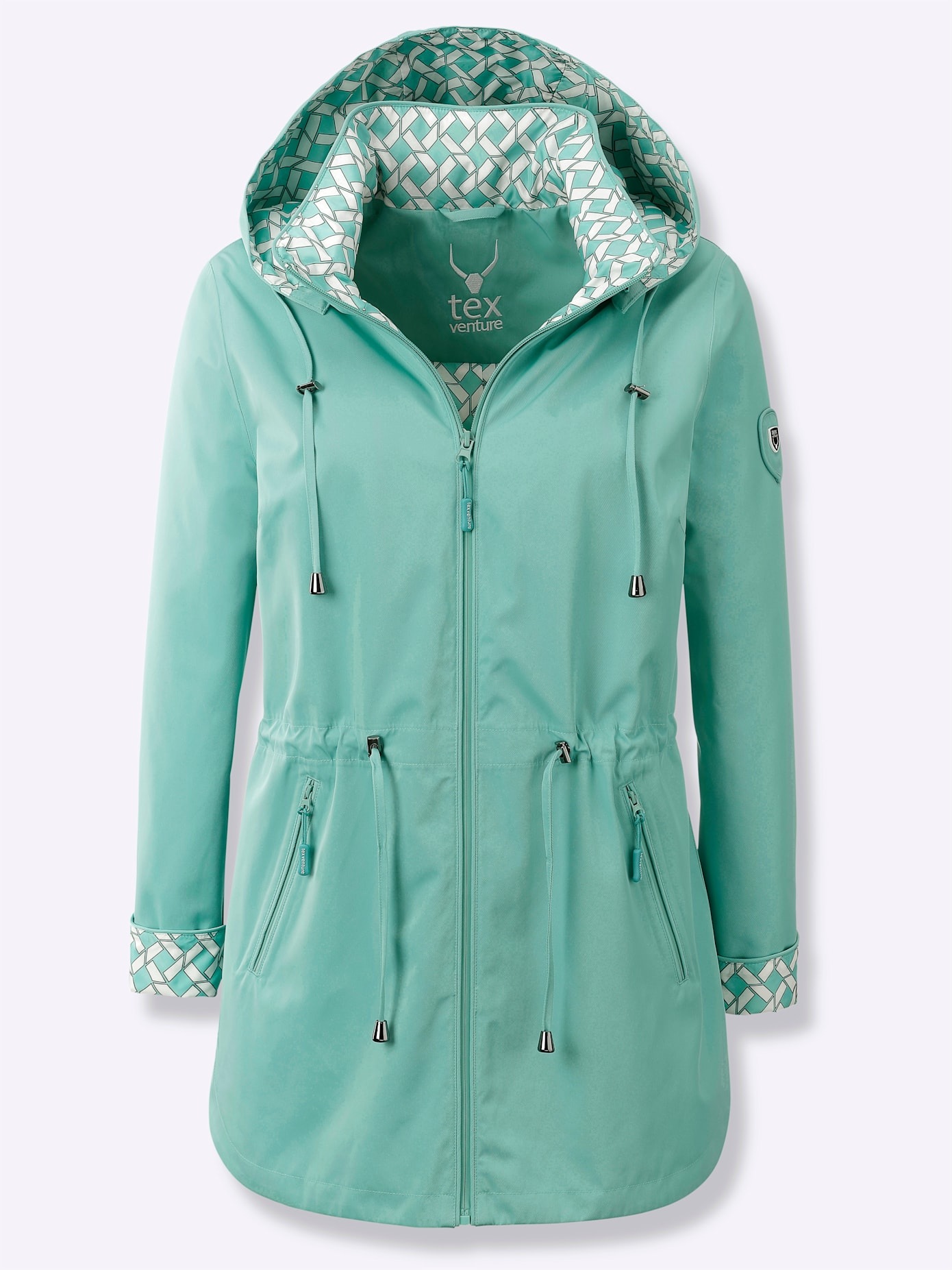 Casual Looks Funktionsjacke mit Kapuze