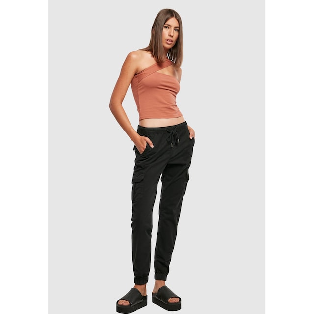 URBAN CLASSICS Cargohose »Damen Ladies High Waist Cargo Jogging Pants«, (1  tlg.) online bestellen | BAUR