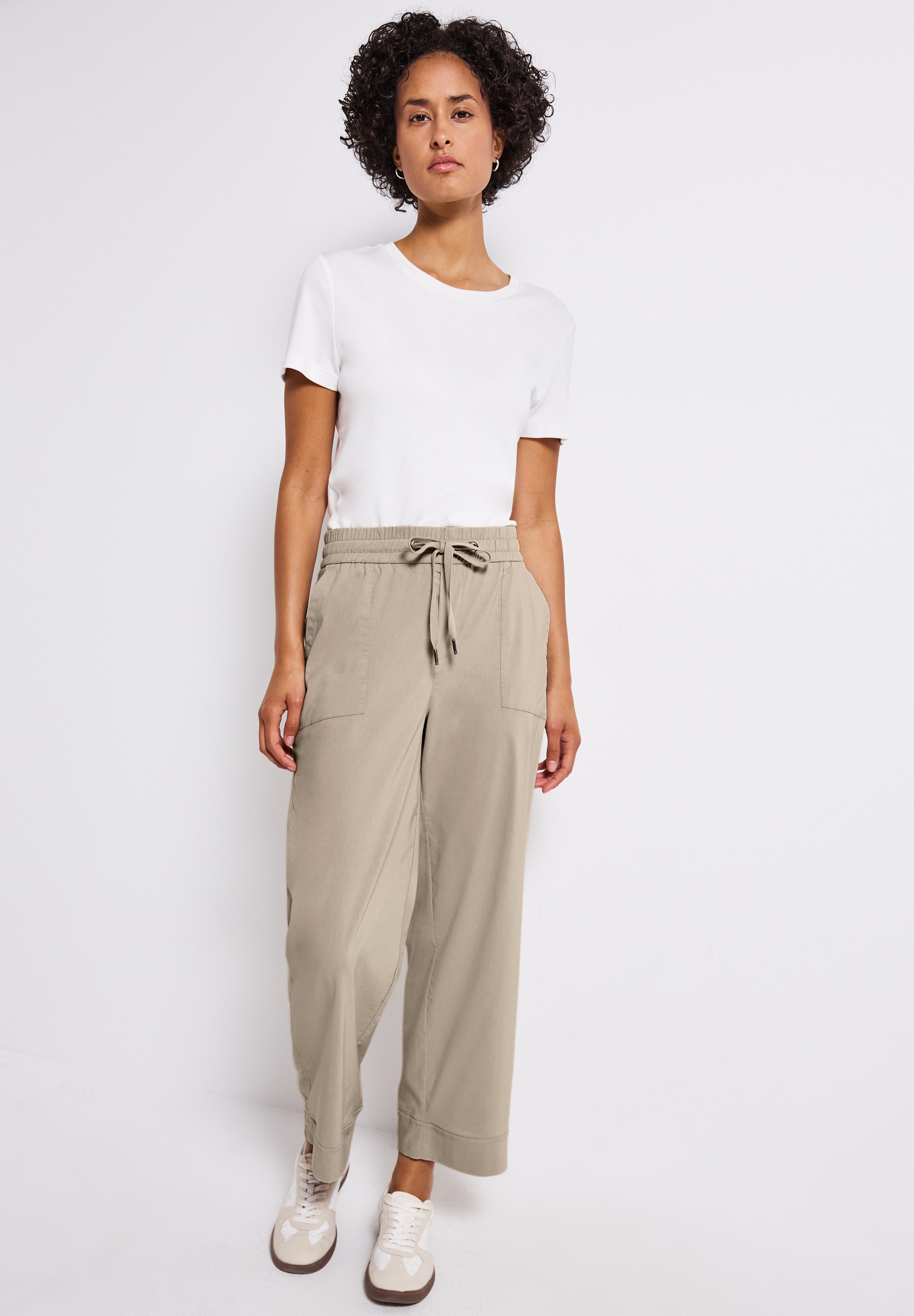 STREET ONE Bermudas, High Waist