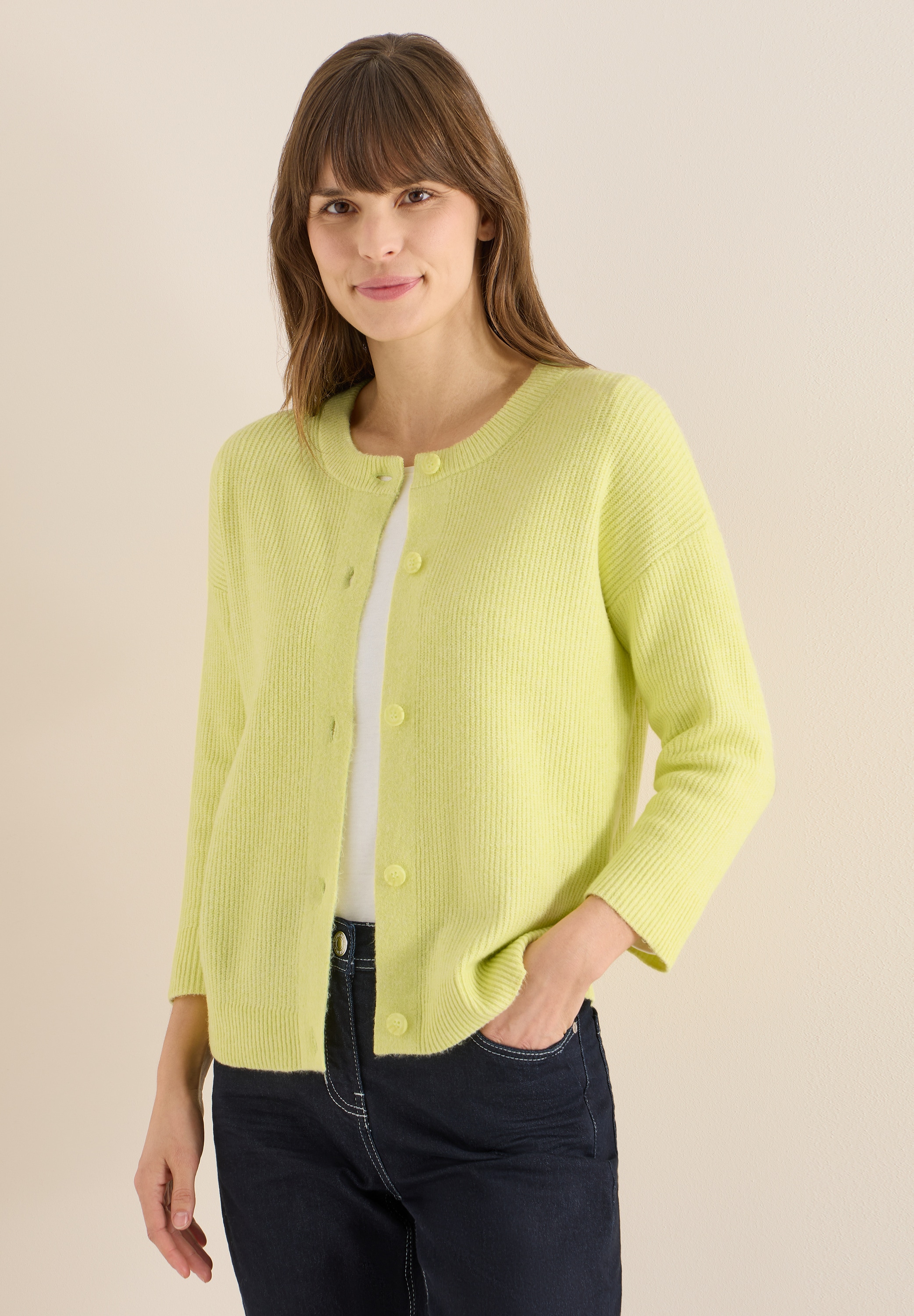 Cecil Cardigan mit 3/4 Ärmeln