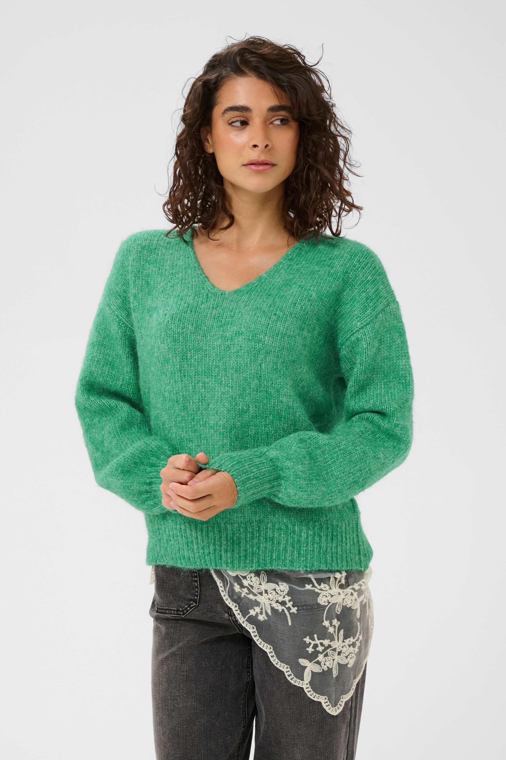 KAFFE Strickpullover »Damen Strickpullover KAsarla«