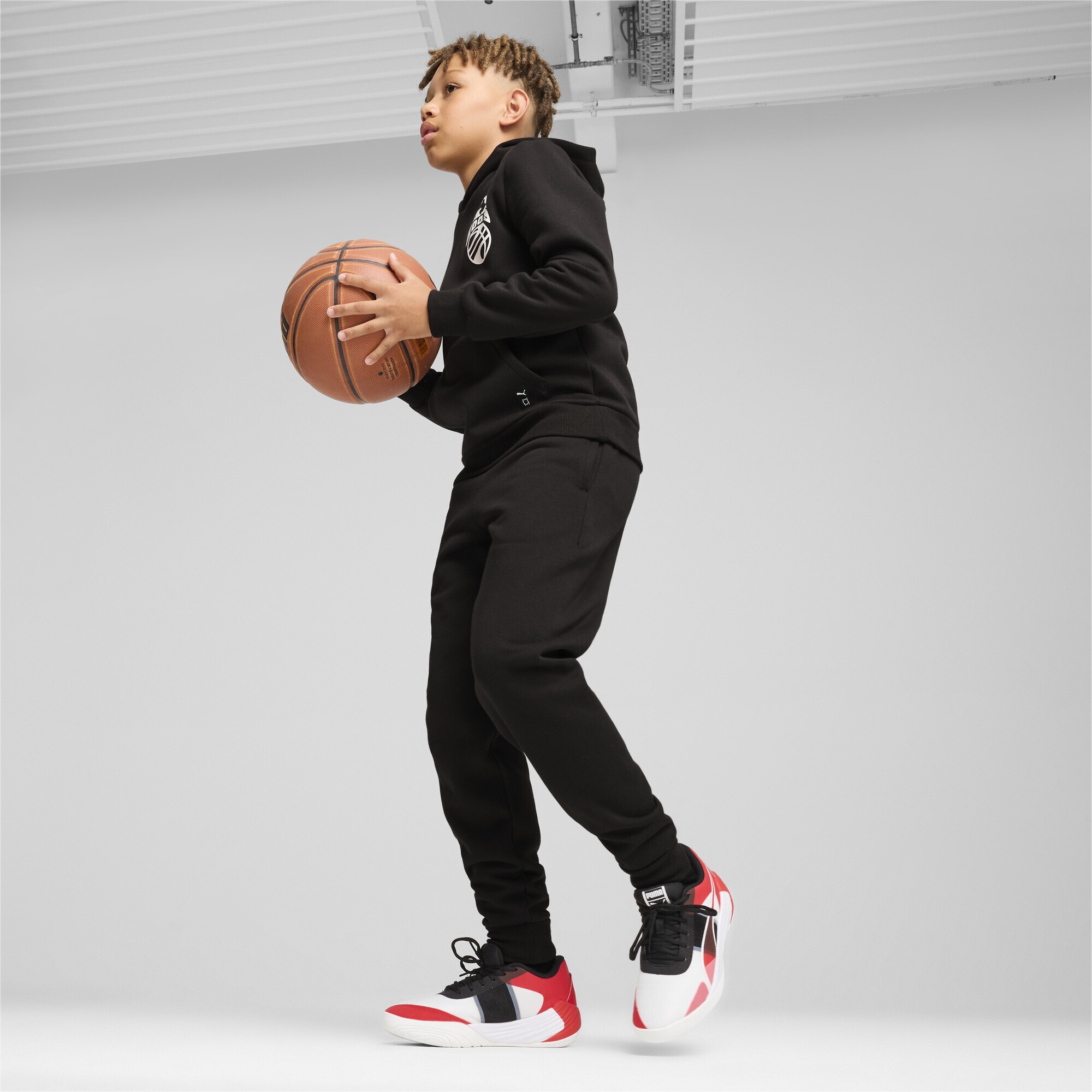 PUMA Hoodie »Basketball Blueprint Hoodie Jungen«