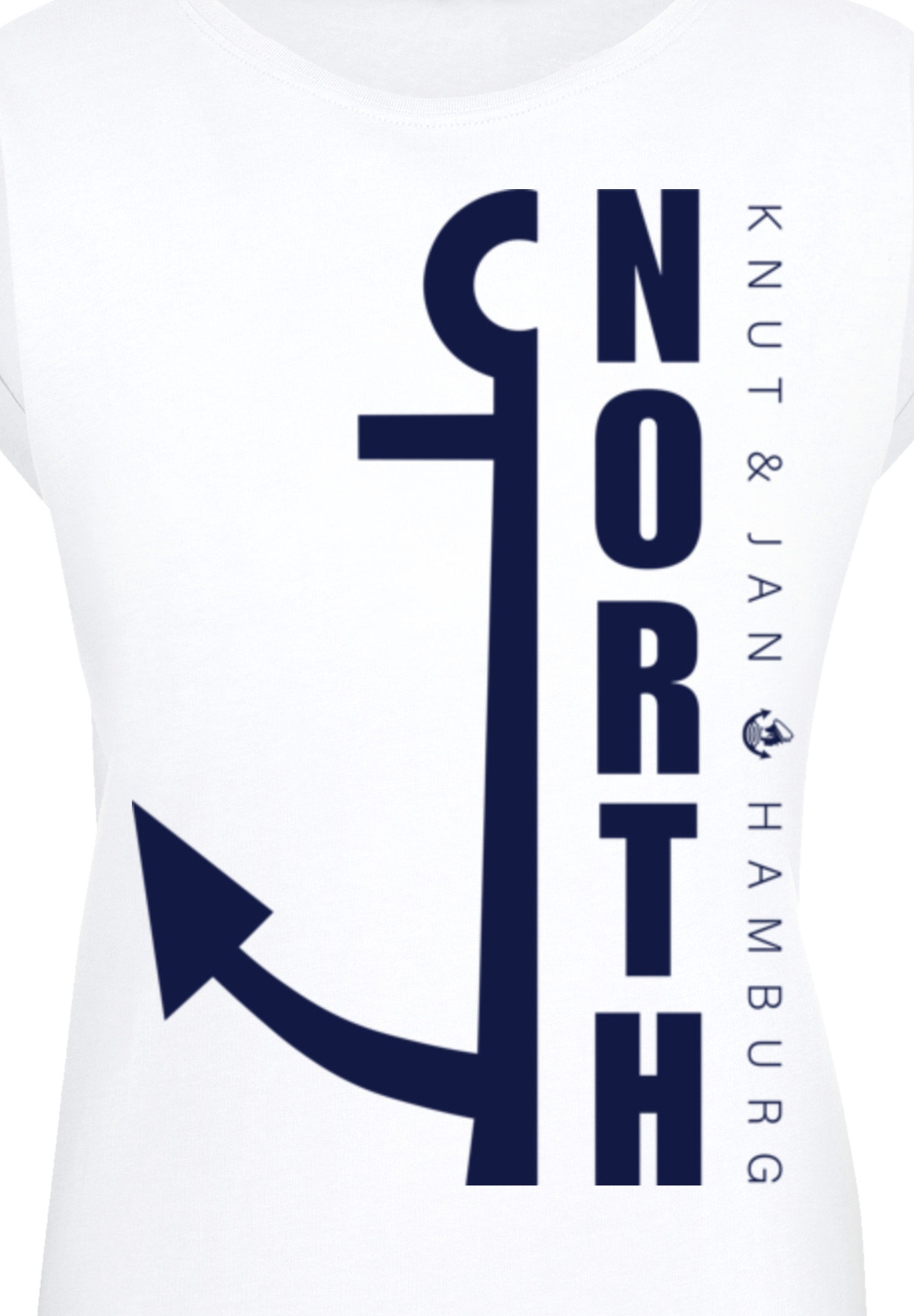 F4NT4STIC T-Shirt »PLUS SIZE North Anker«, Print
