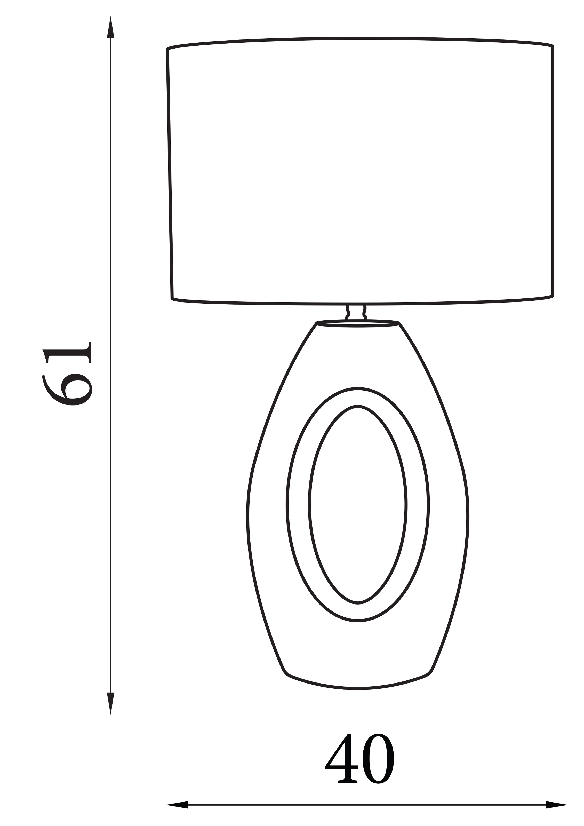 Searchlight Tischleuchte »Artisan-Tischleuchte - Keramik-Chromsockel und Seidenschirm« E27 1 Stk.