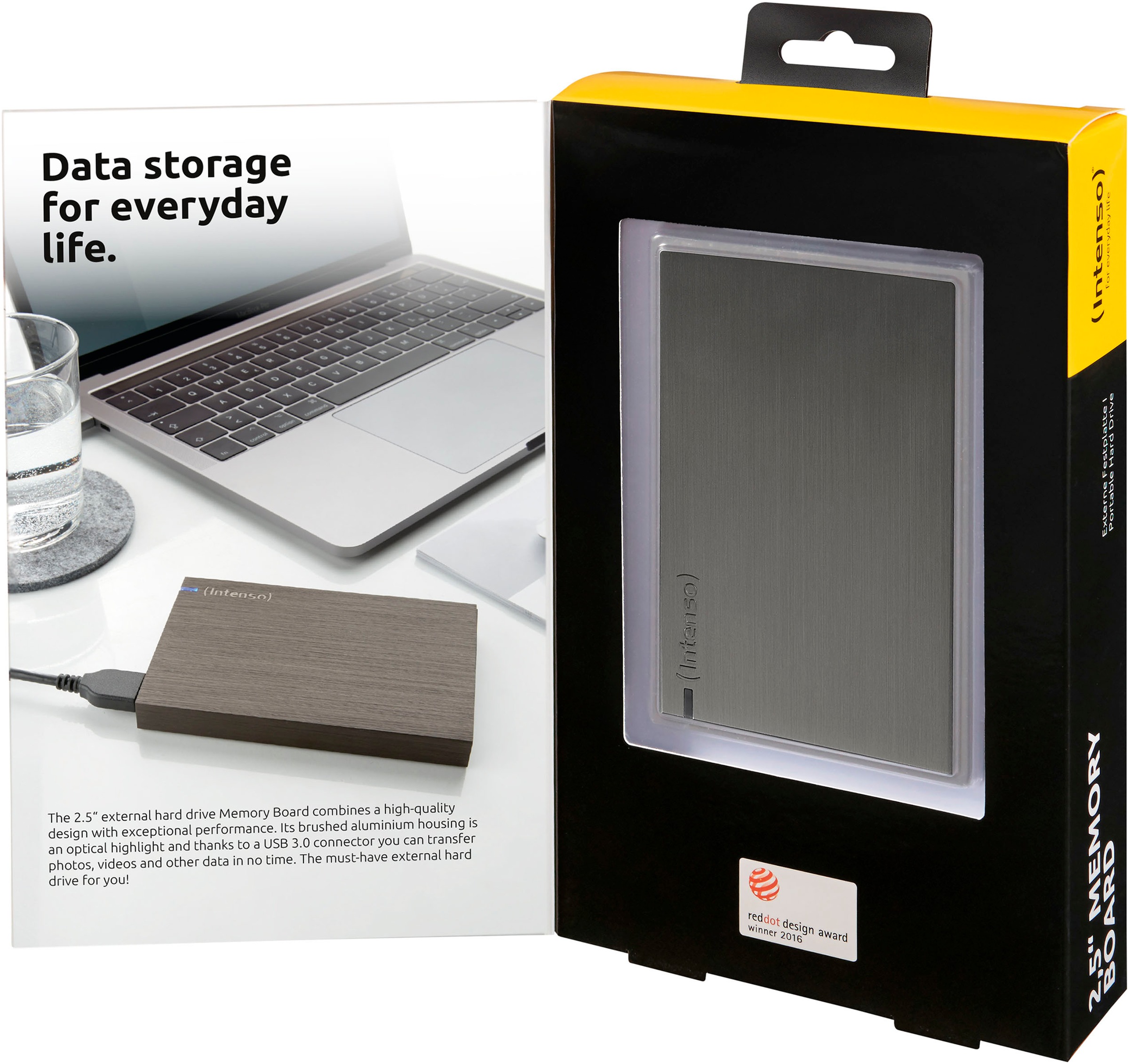 Intenso externe HDD-Festplatte »6028680«, 2,5 Zoll, Anschluss USB 3.0
