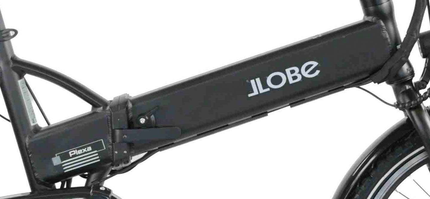 LLobe »Falt E-Bike 20" Plexa« 6 Gang Shimano Tourney Schaltwerk Kettenschaltung Heckmotor 250 W