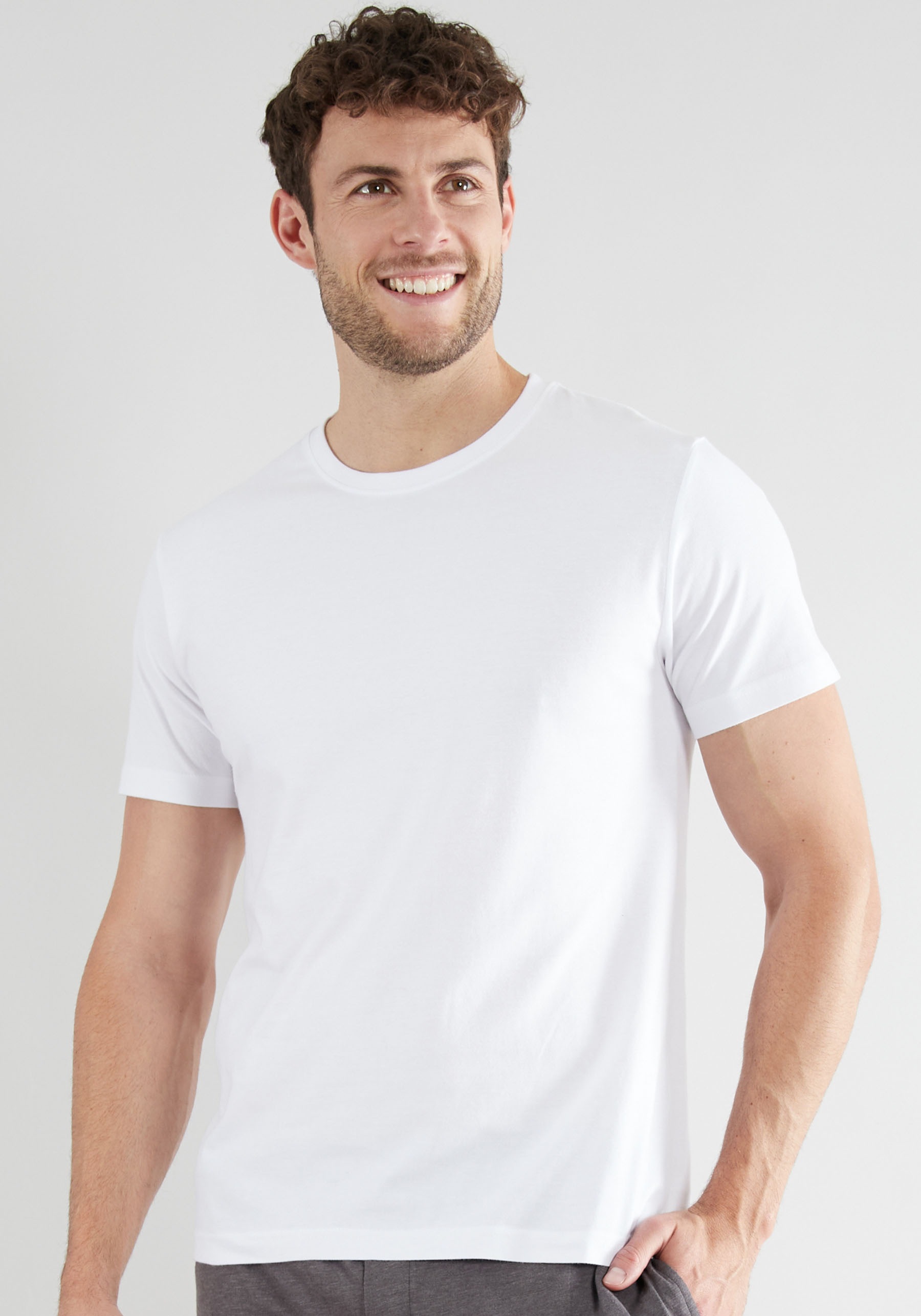 TOM TAILOR T-Shirt "Ohio", (2er Pack), Rundhalsausschnitt, Kurzarm, zum Unt günstig online kaufen