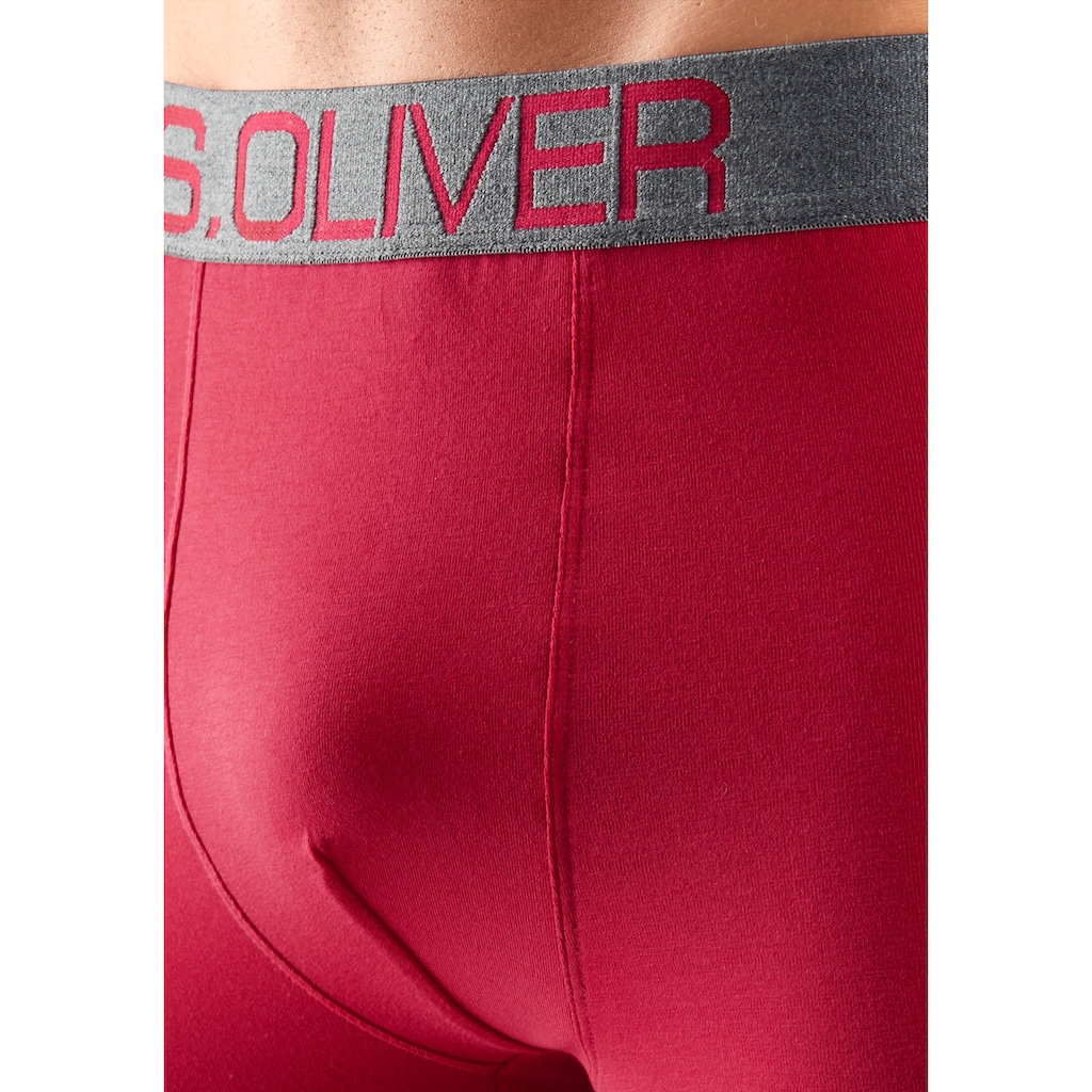 s.Oliver Boxer, (Packung, 4 St.)