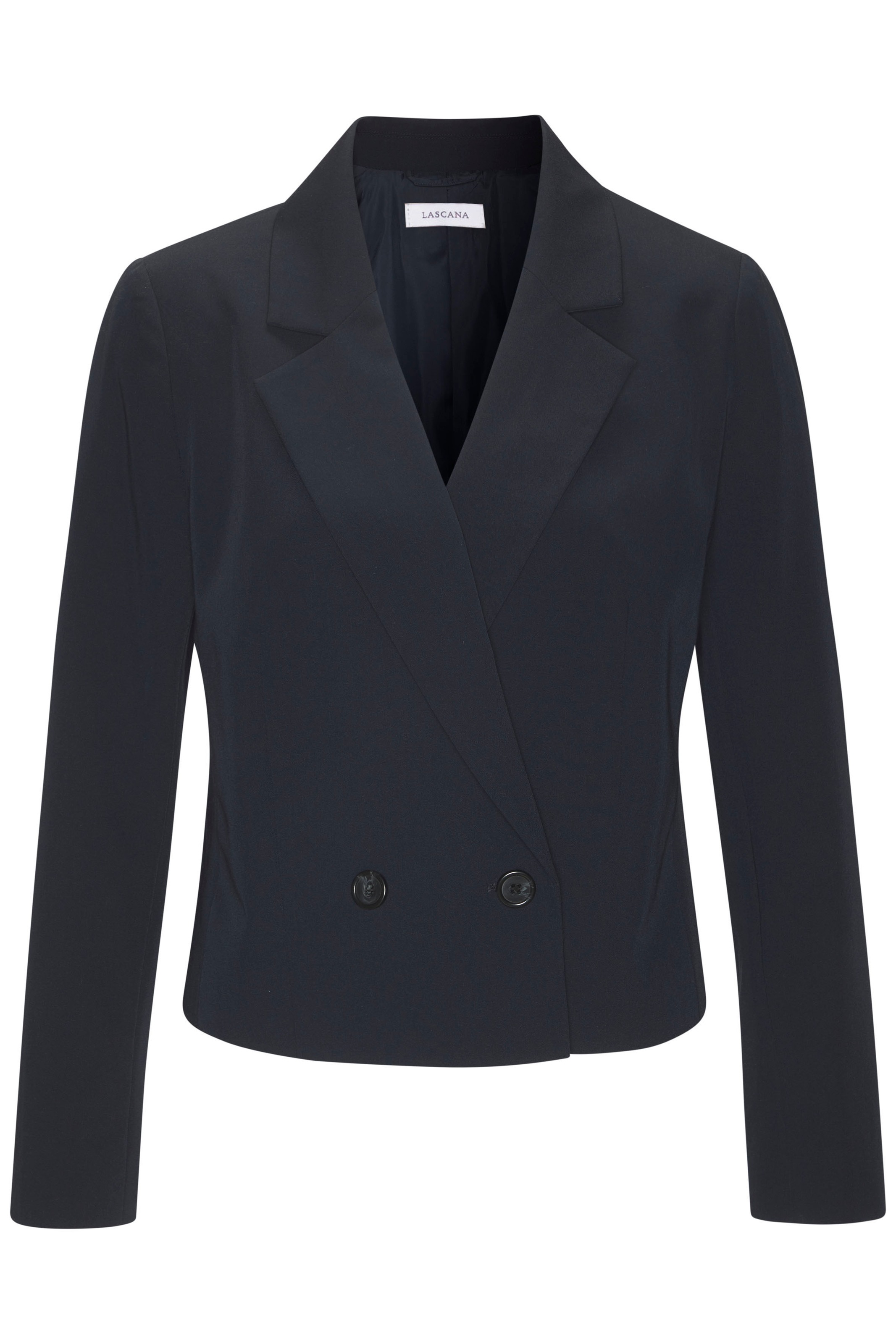 LASCANA Kurzblazer, mit Knopf, Cropped-Blazer günstig online kaufen