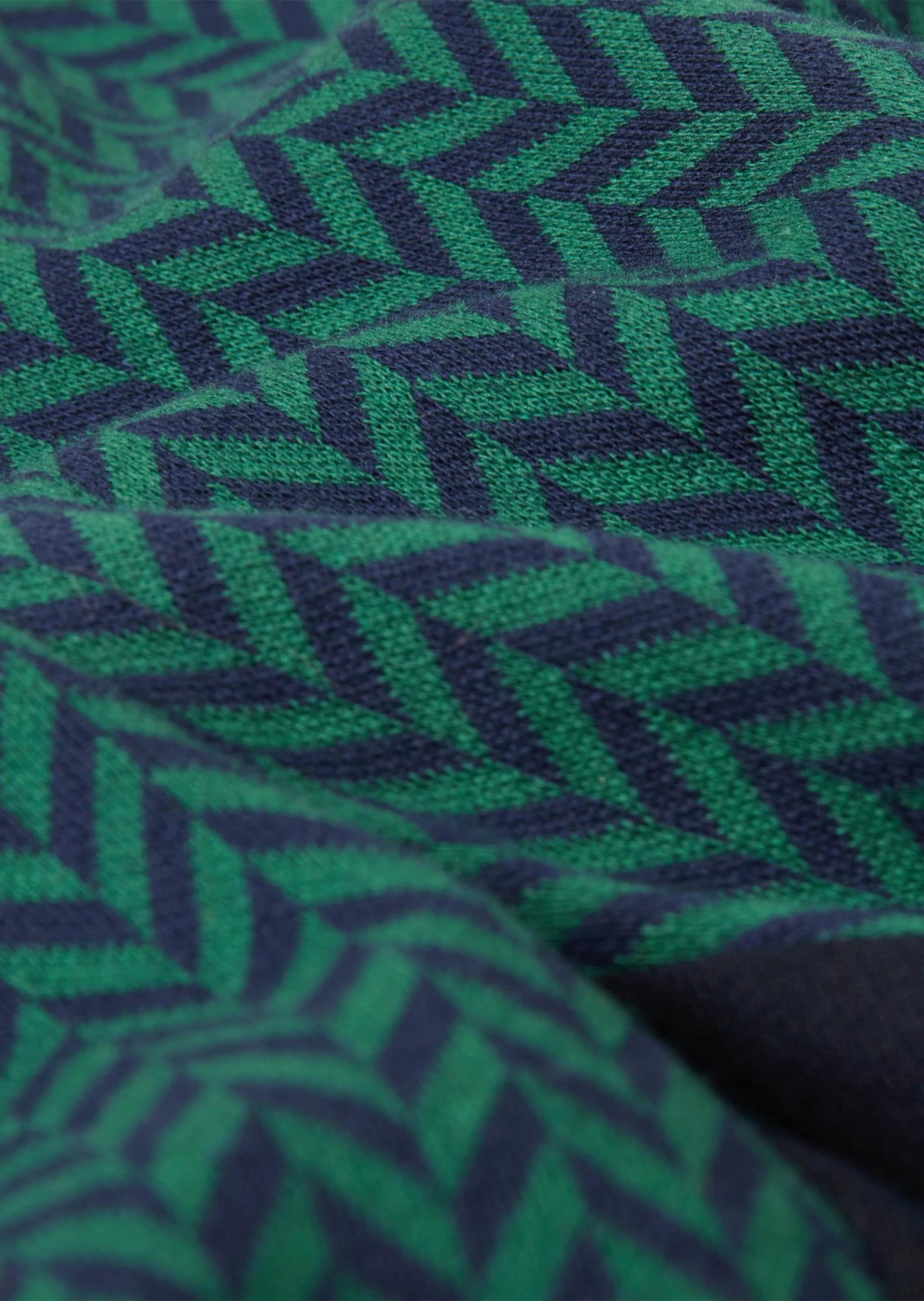 GOLDNER Chinohose »Formstabile Jerseyhose in trendigem Materialmix«