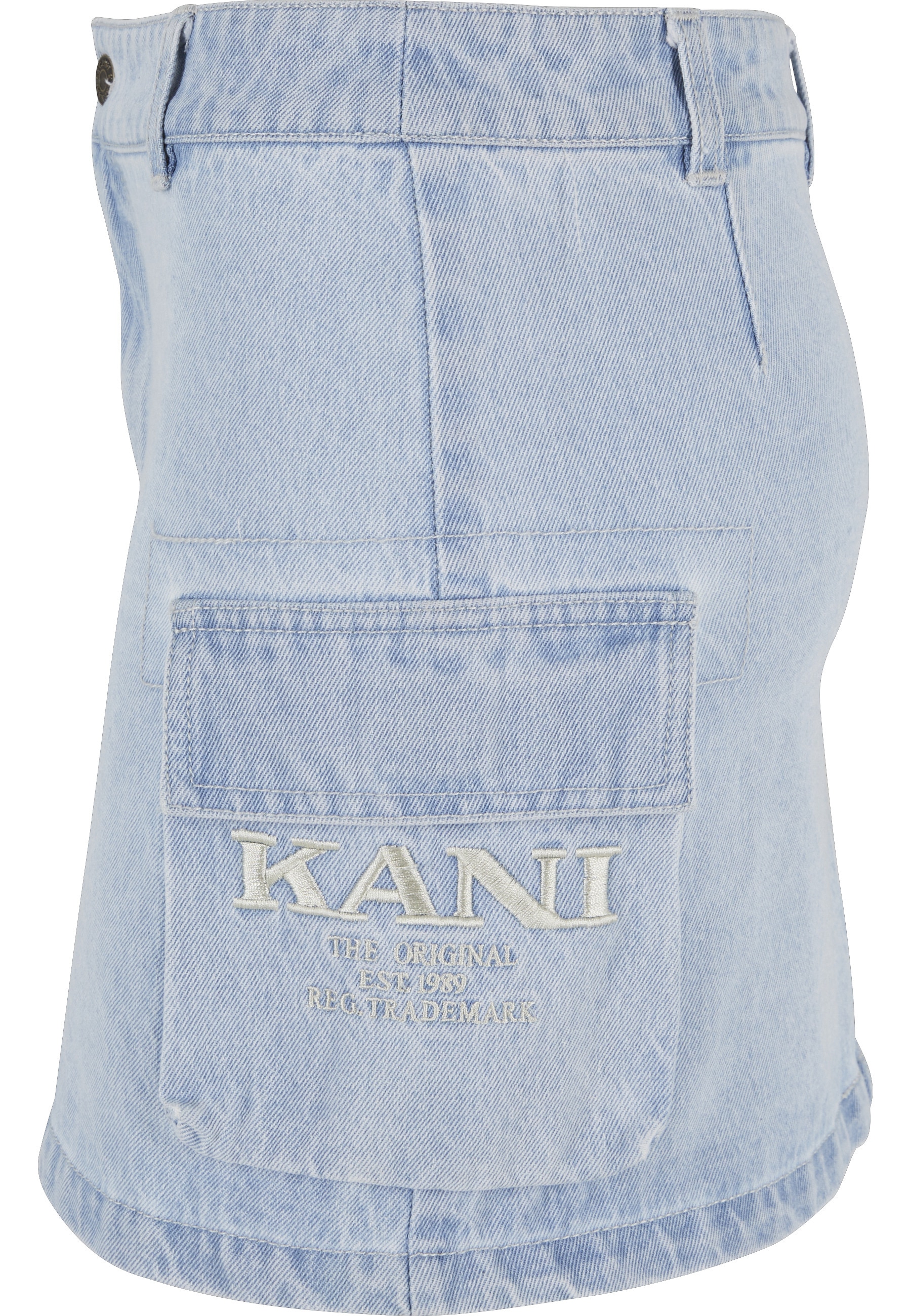 Karl Kani Sommerrock »Karl Kani Retro TM Denim Cargo Skirt« 1 Stk.