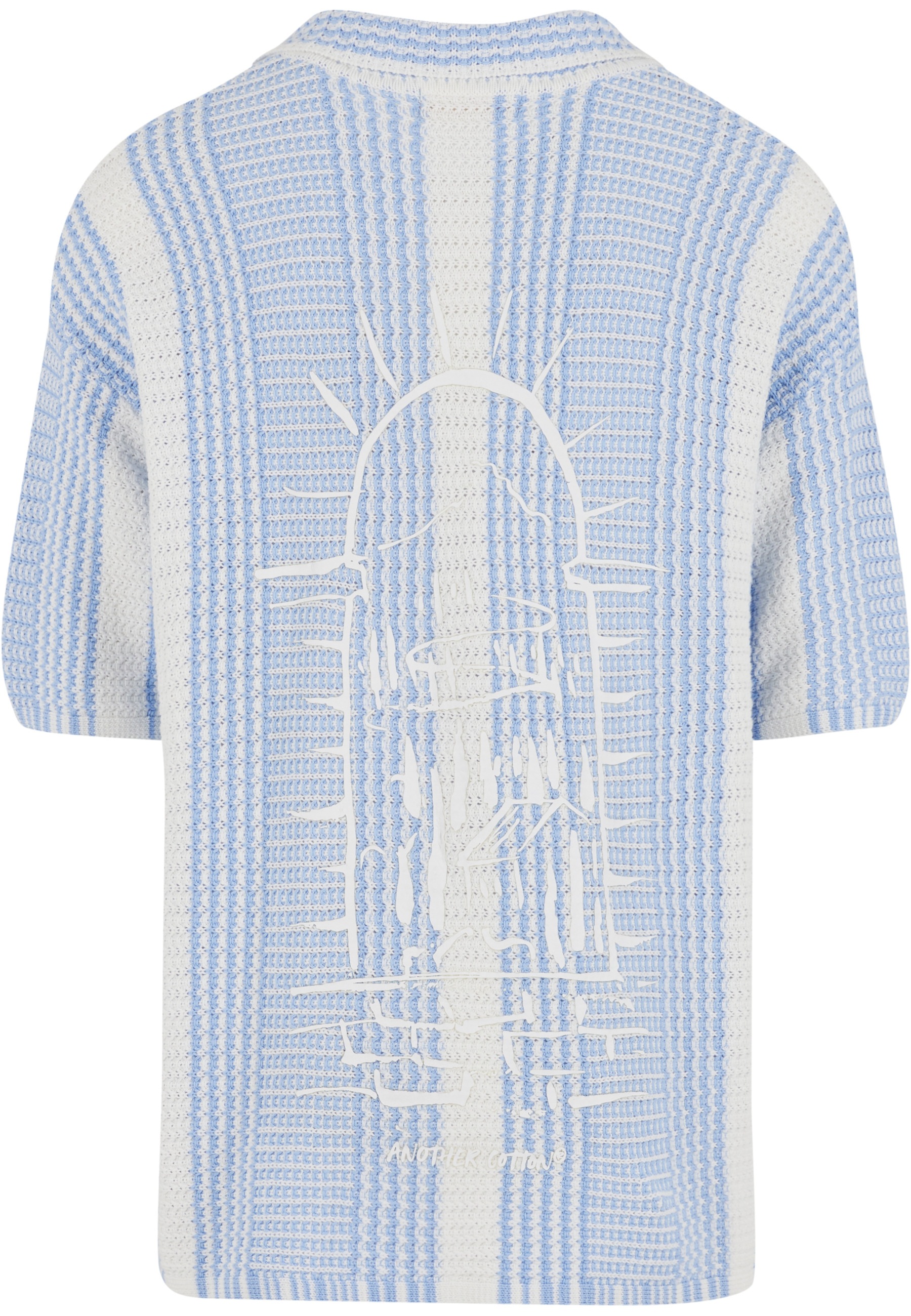 Another Cotton Lab Langarmhemd »Another Cotton Lab Oversized Mesh Knit Summer Shirt«