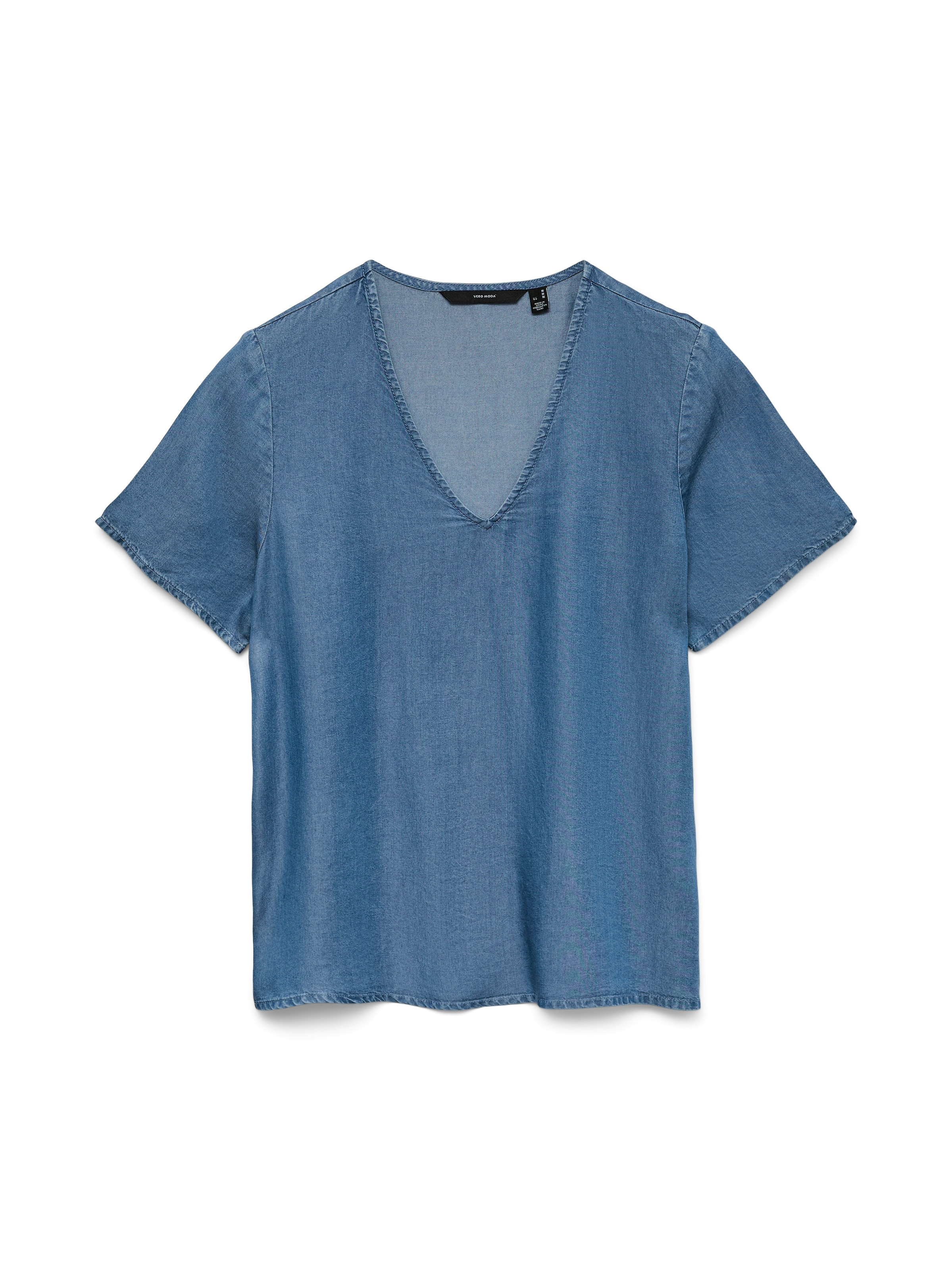 Vero Moda V-Shirt »VMBREE SS V-NECK TENCEL TOP« Viskose, regular fit