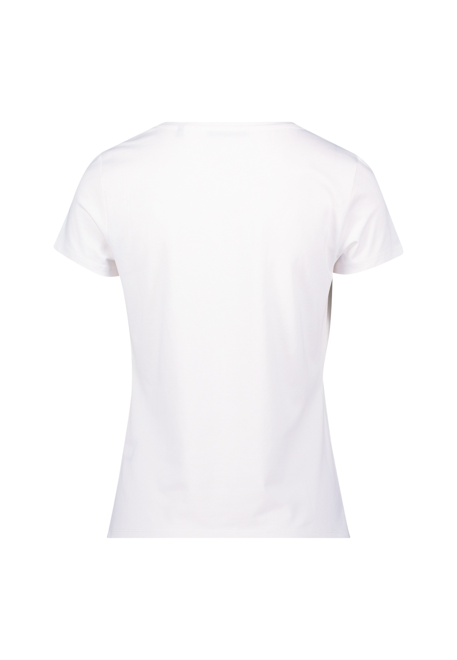 Thumbnail - Zero Kurzarmshirt "Damen mit Hundemotiv" 1 Stk. Plain/ohne Details