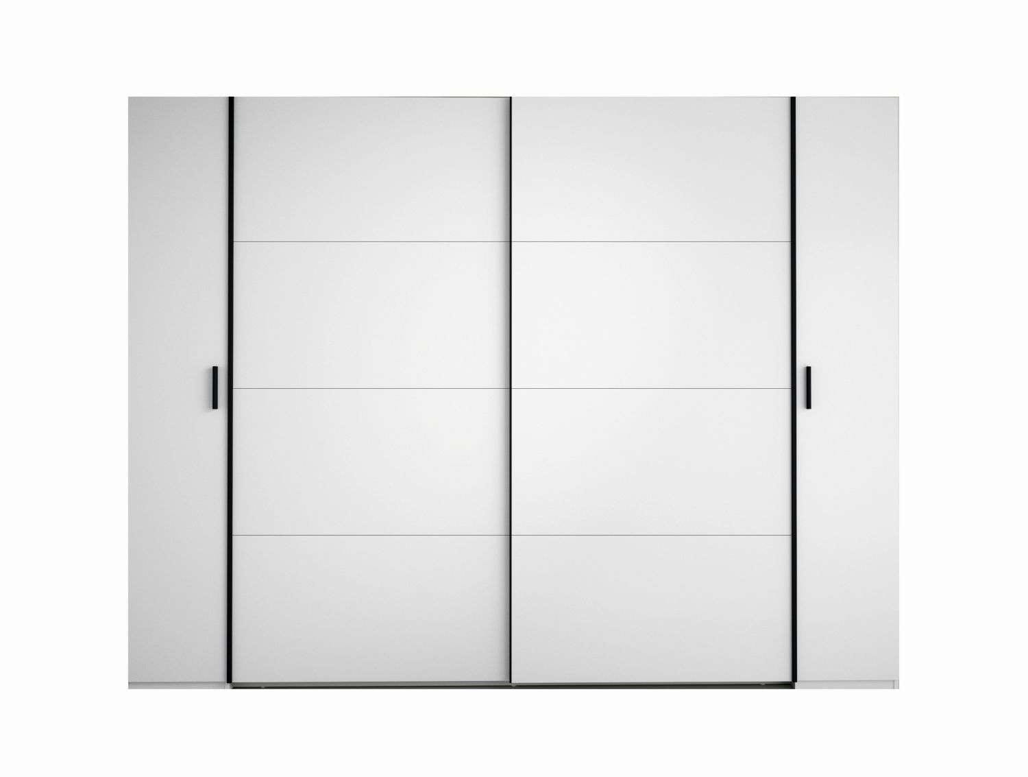 INOSIGN Kleiderschrank »Antioch, FSC-zertifiziert, mit Dreh-UND Schiebetüren«, (B/T/H 270/61,4/207cm, inklusive Einlegeböden und Kleiderstangen), mit oder ohne Spiegel und Schubladen - YOUR Choice