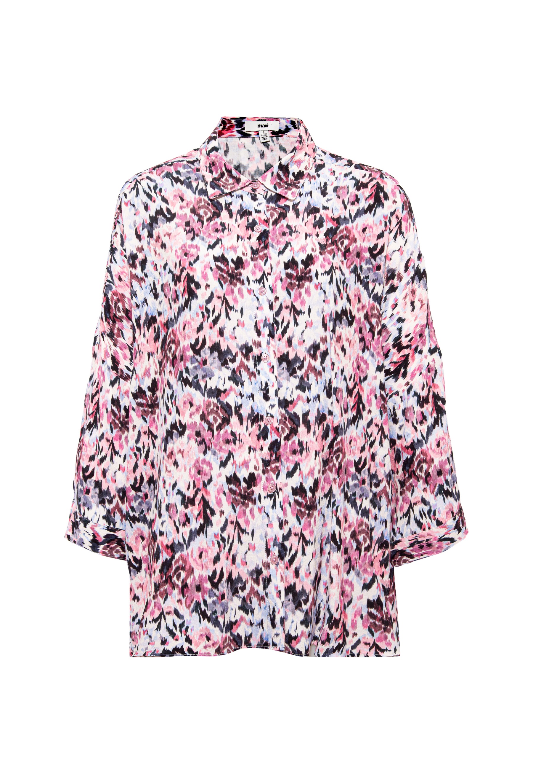 Mavi Langarmbluse »LONG SLEEVE SHIRT«, Print Bluse