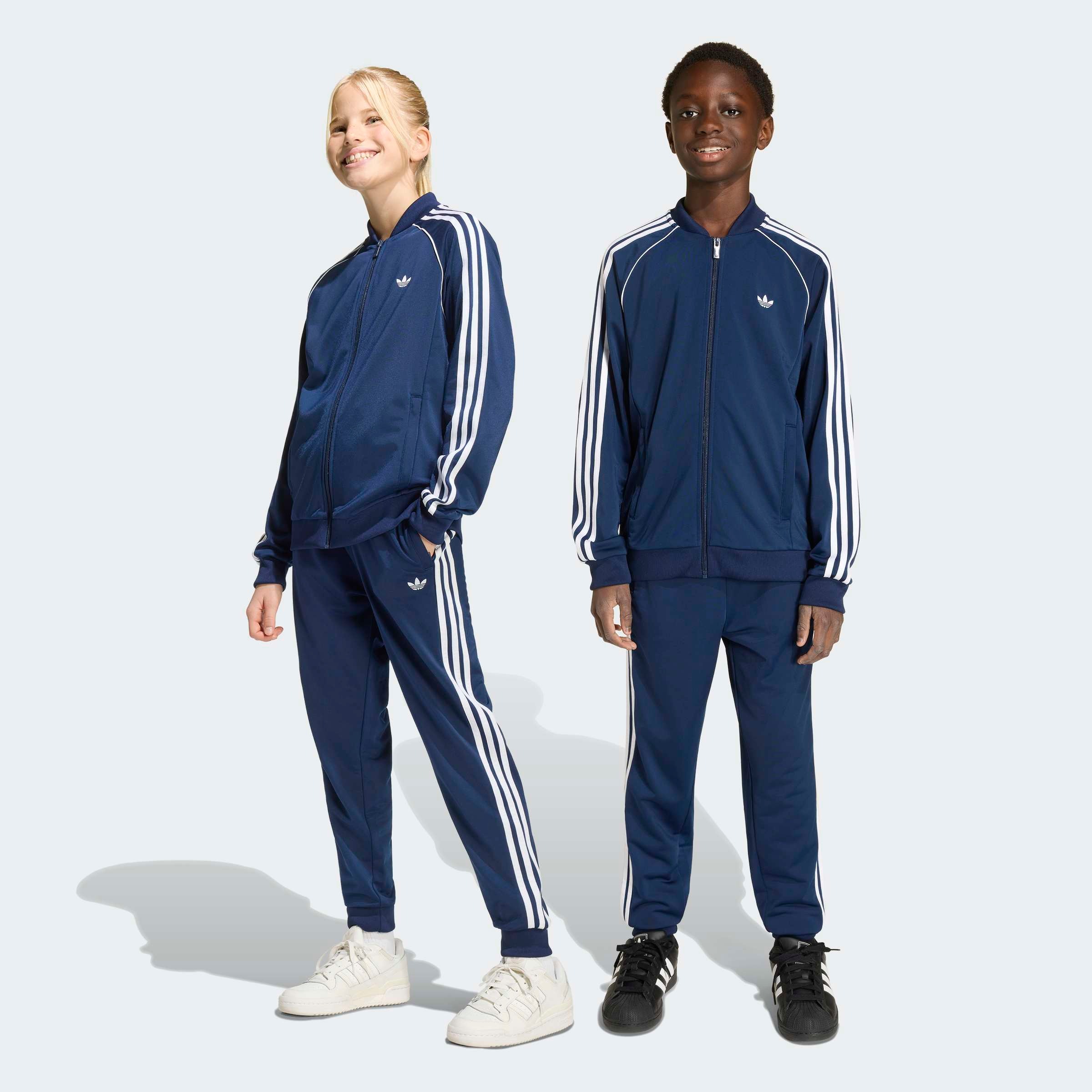 Adidas Originals Pantalon Sst Night Indigo / White 13-14 Années Garçons,Filles 3