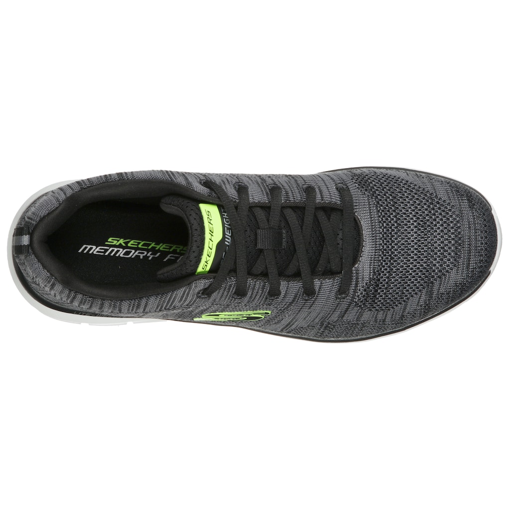 Skechers Sneaker »TRACK«, Freizeitschuh, Halbschuh, Schnürschuh mit gepolsterter Innensohle