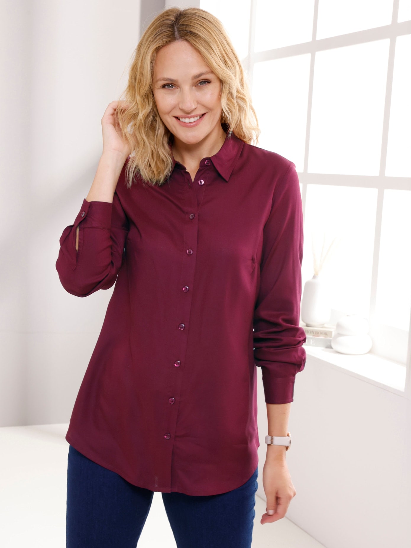 Classic Basics Longbluse