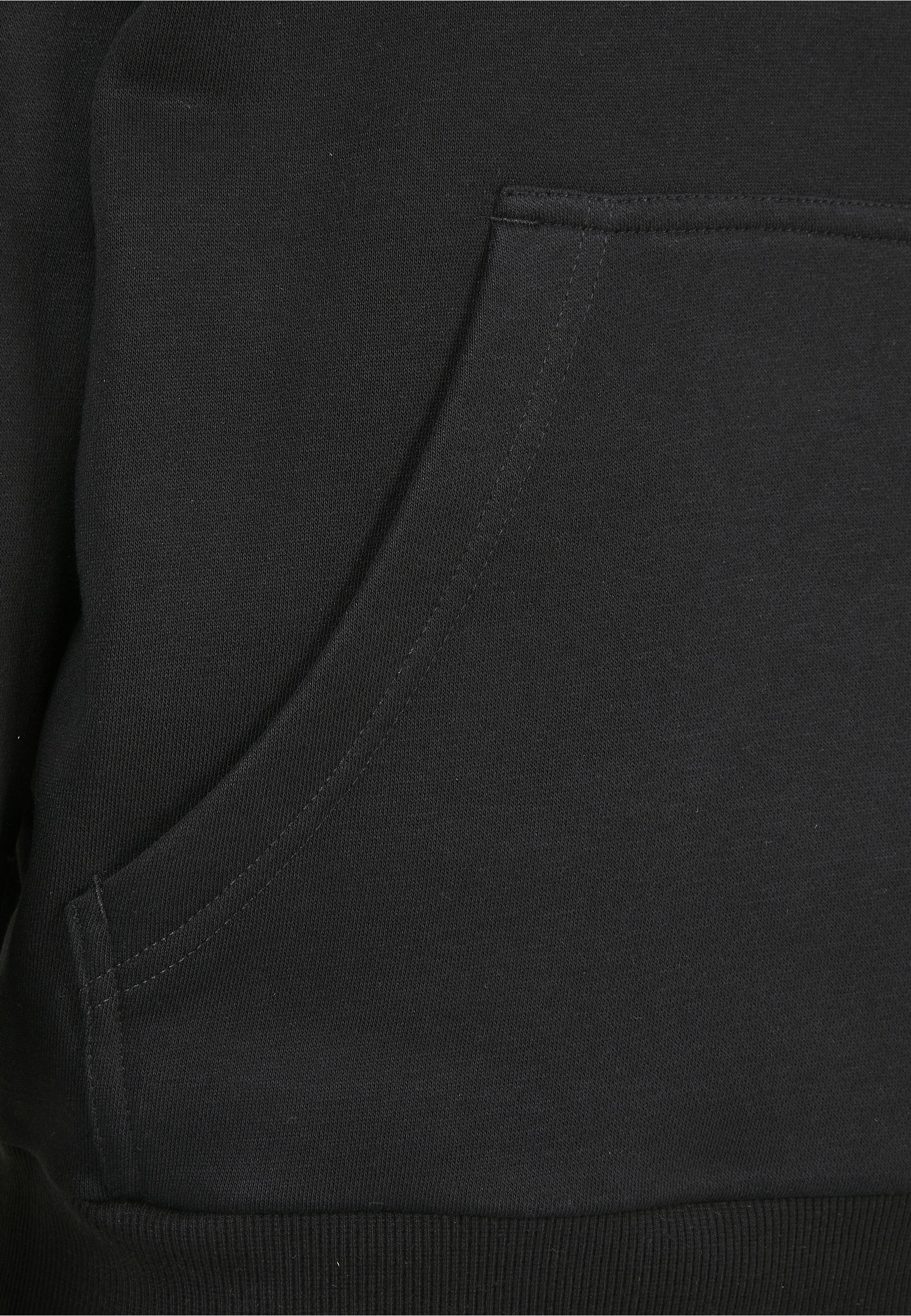 URBAN CLASSICS Rundhalspullover »Urban Classics Herren Snap Hoody« 1 Stk.