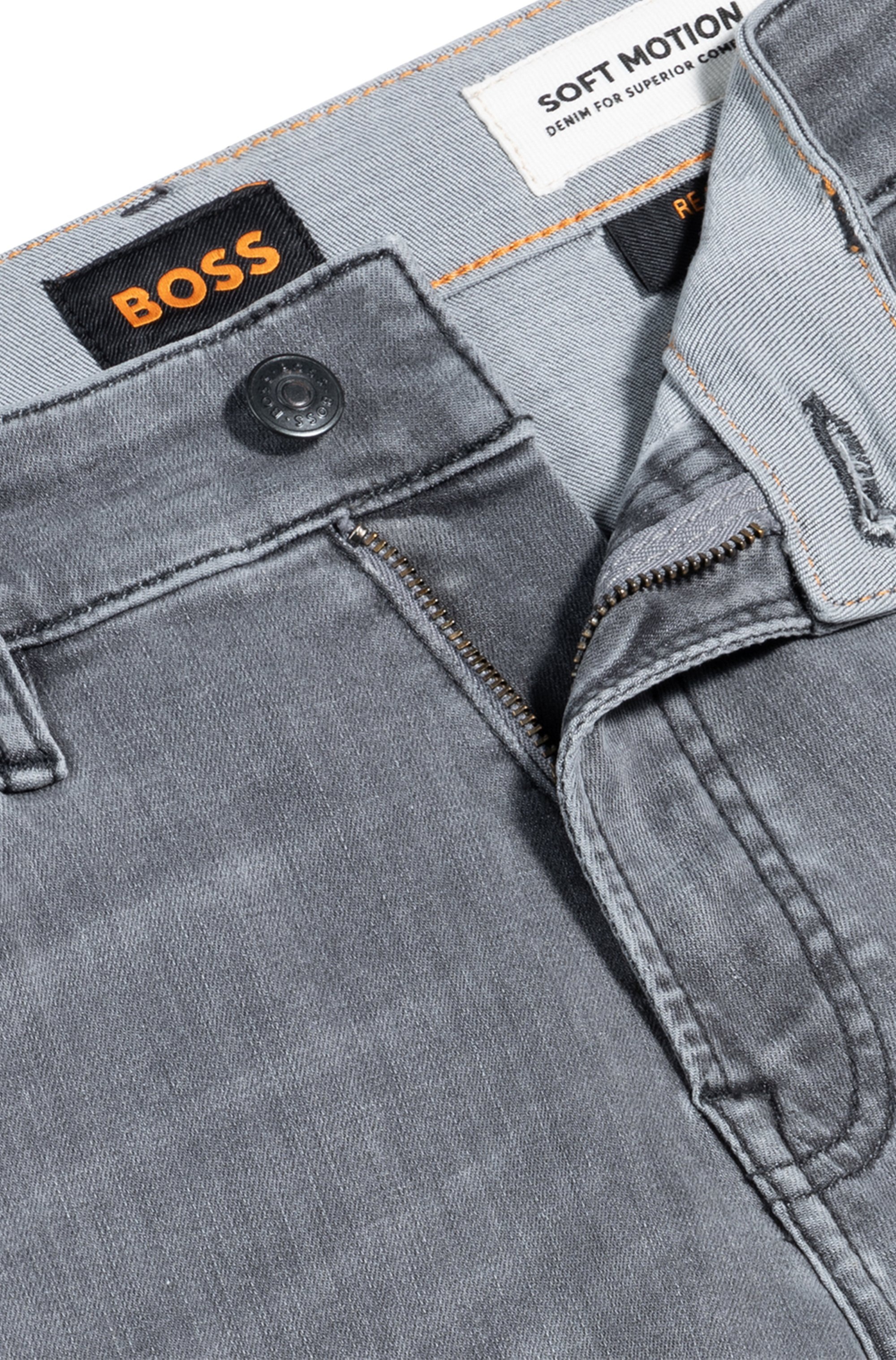 BOSS ORANGE Stretch-Jeans "RE.MAINE BO", mit Markenlabel am Bund günstig online kaufen