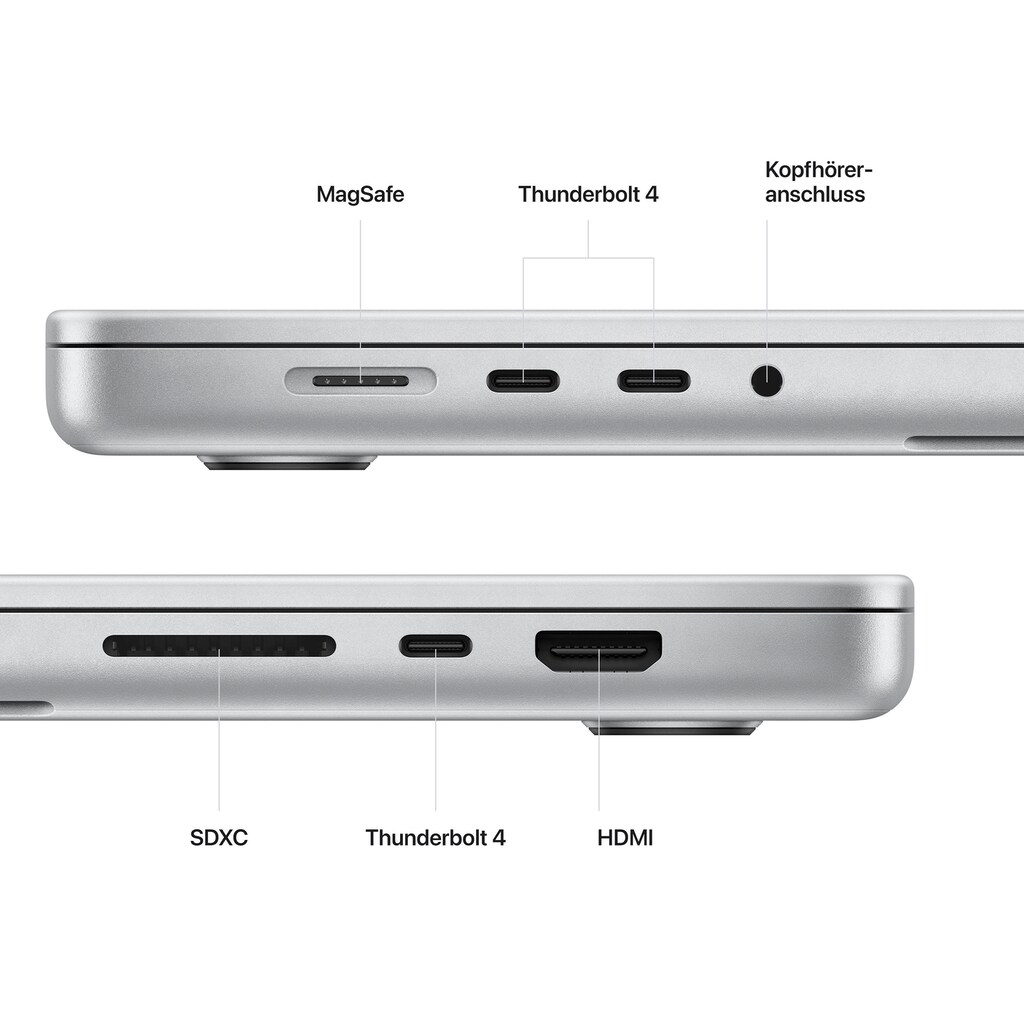 Apple Notebook »MacBook Pro«, 41,05 cm, / 16 Zoll, Apple, M2, M2, 1000 GB SSD