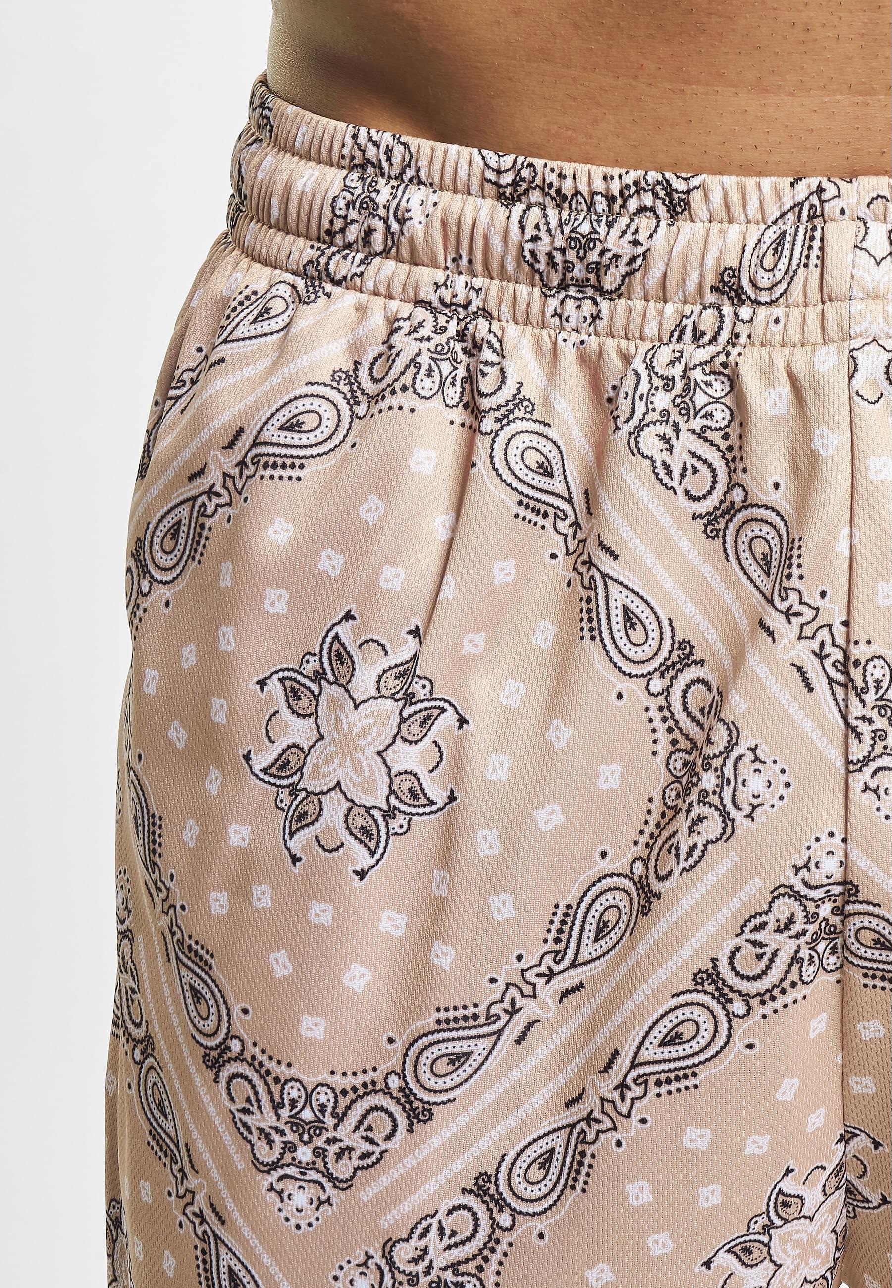 Karl Kani Shorts »Karl Kani Herren KM232-011-2 KK Varsity Paisley Mesh Shorts«, (1 tlg.)