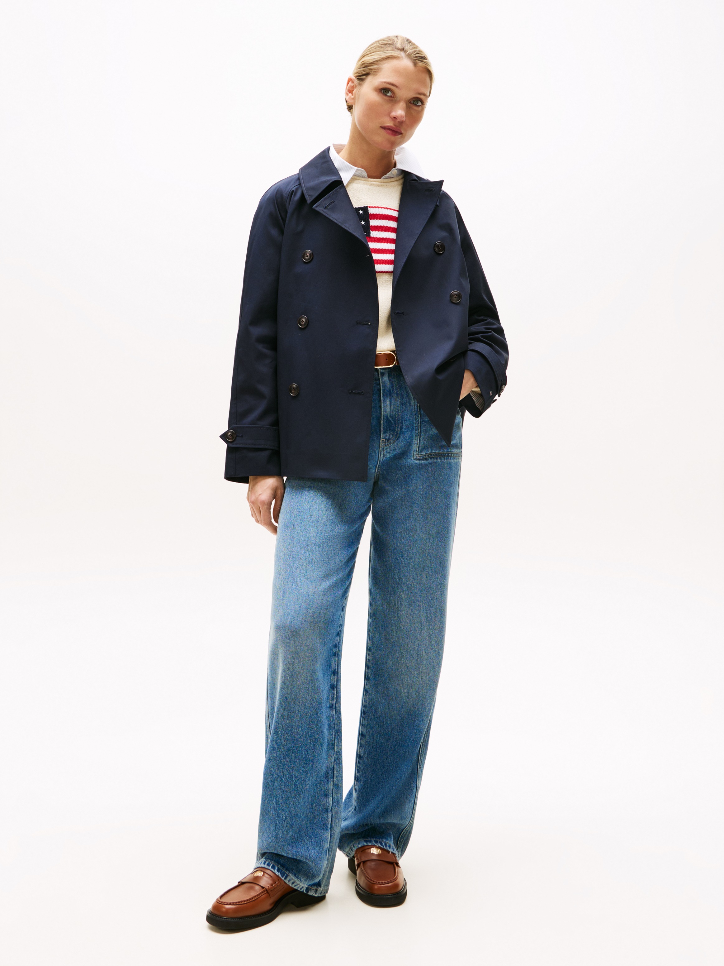 Tommy Hilfiger Trenchcoat "COTTON REG SHORT TRENCH COAT" günstig online kaufen