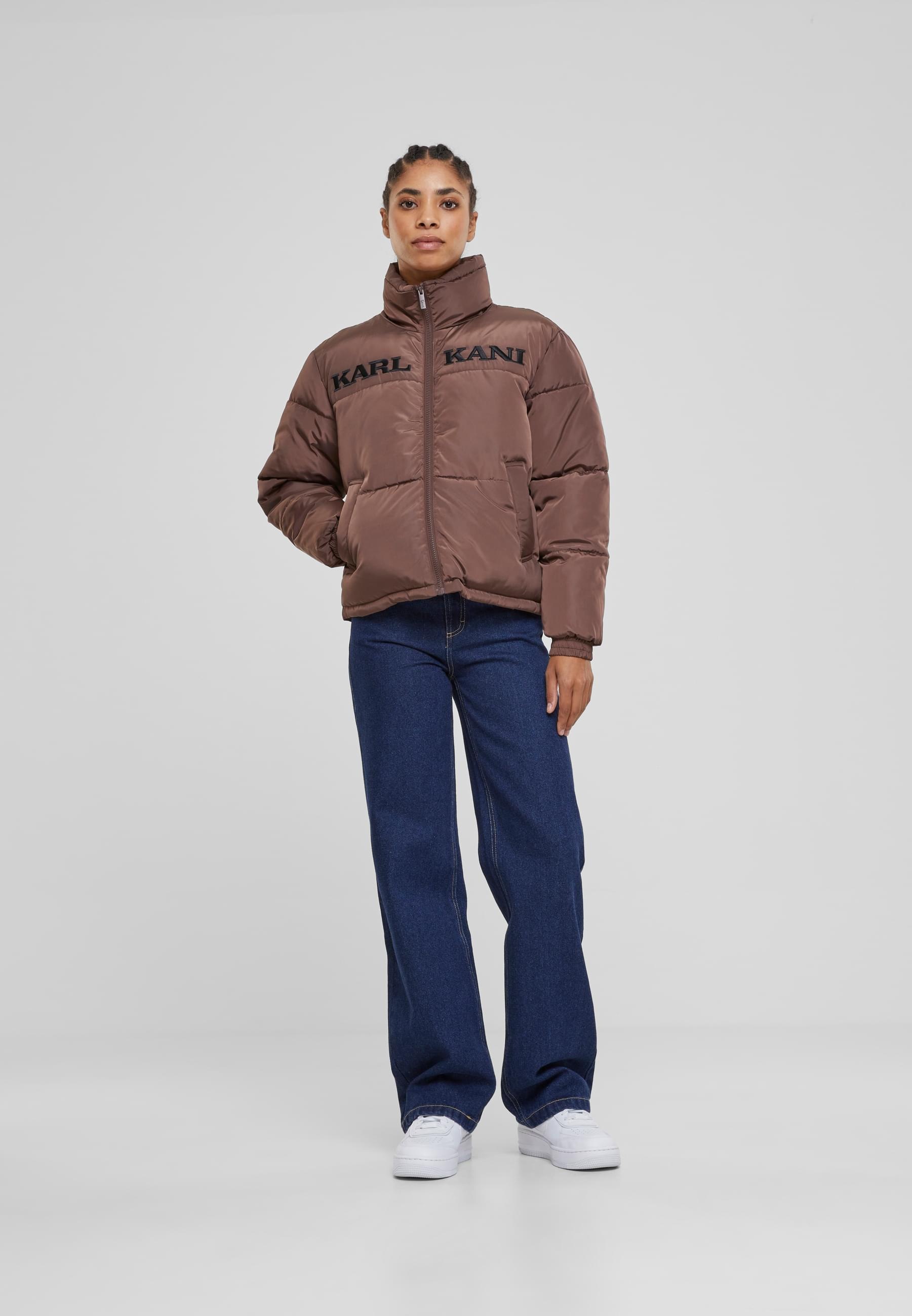 Karl Kani Winterjacke »Karl Kani Damen KW-JK012-021-04 KK Retro Essential Puffer Jacket«, (1 St.), ohne Kapuze
