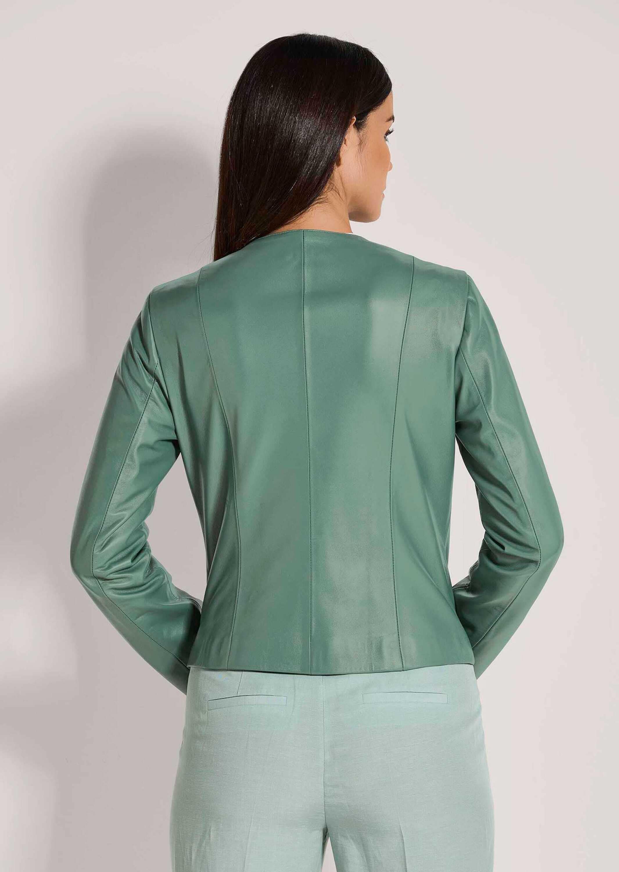 MADELEINE Lederjacke »Lederjacke Kurze Lederjacke aus Lammnappa«