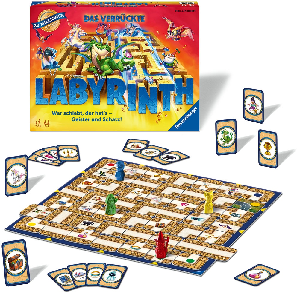 Ravensburger Spiel »Das verrückte Labyrinth«, FSC® - schützt Wald - weltweit; Made in Europe