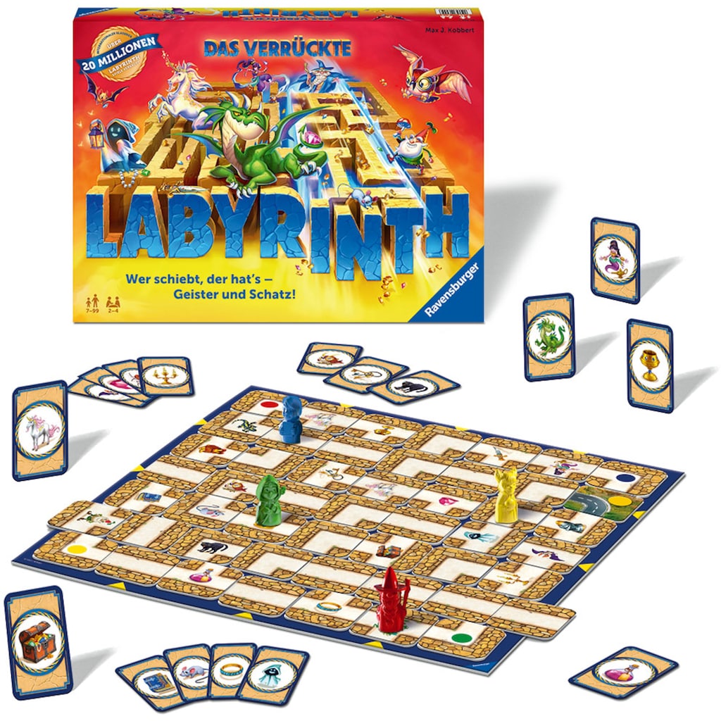 Ravensburger Spiel »Das verrückte Labyrinth«, FSC® - schützt Wald - weltweit; Made in Europe