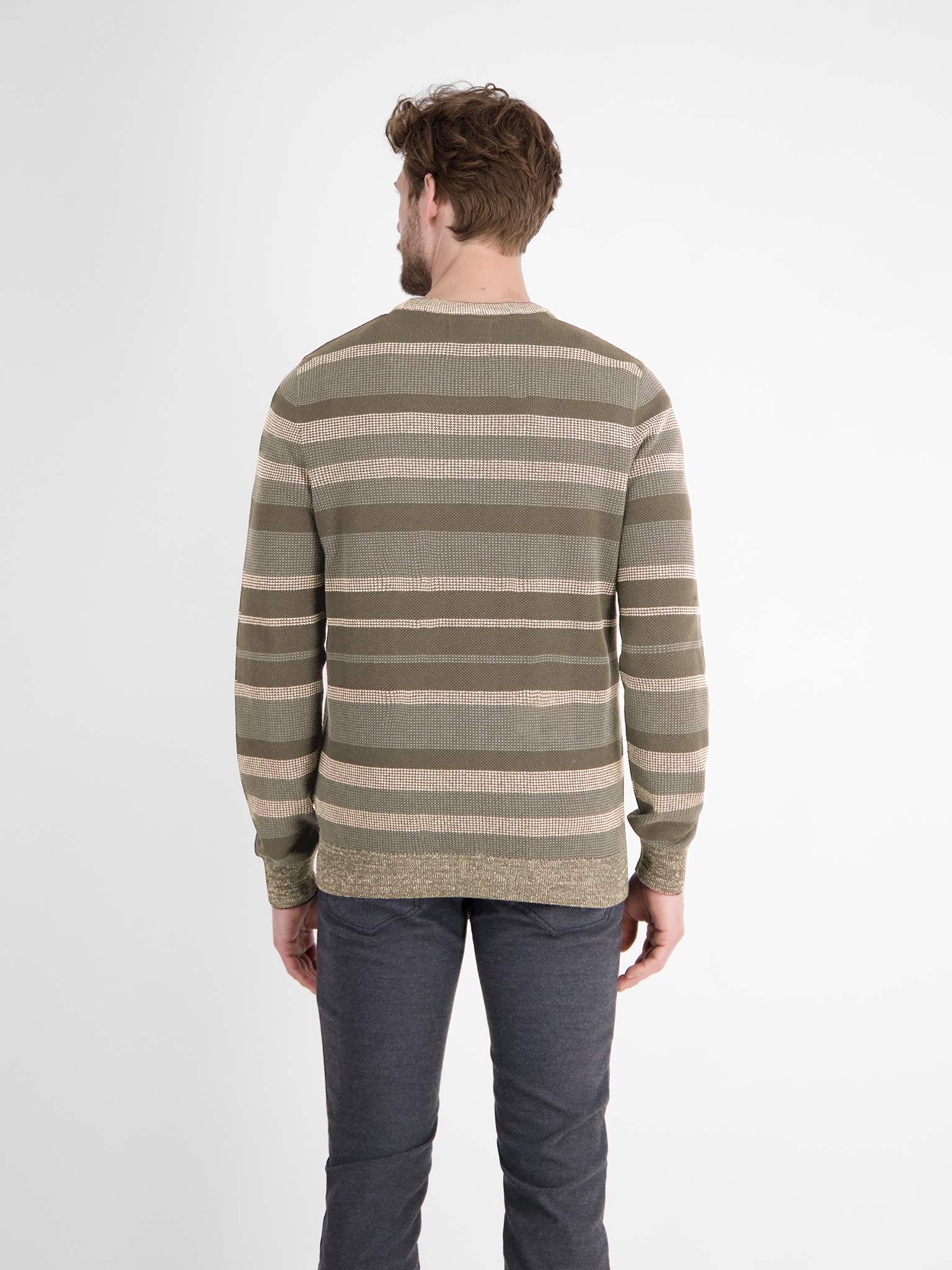 LERROS Strickpullover, in Streifen-Optik günstig online kaufen