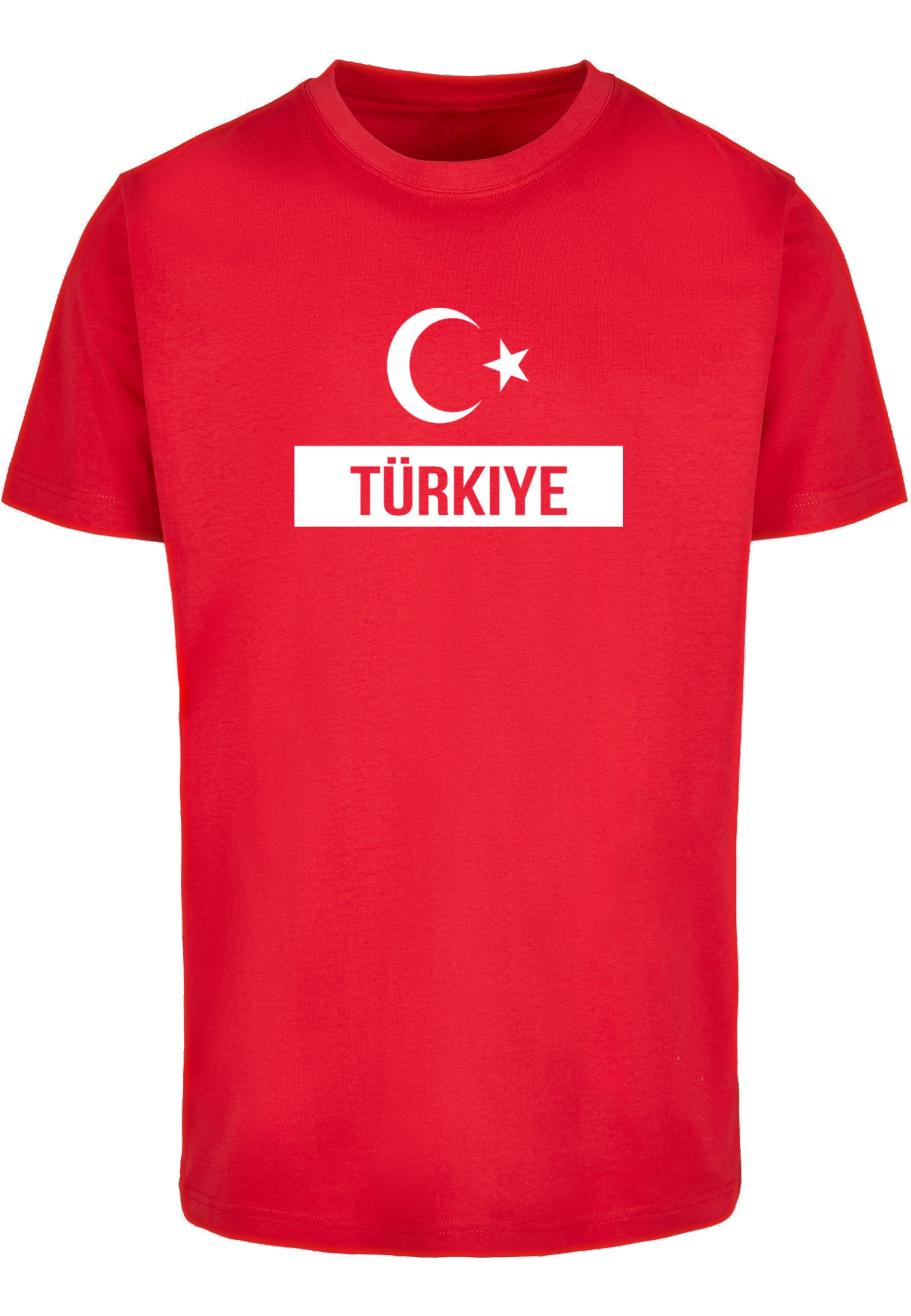 Merchcode T-Shirt "Merchcode Merchcode Football - Turkey T-Shirt 2" 1 Stk. günstig online kaufen