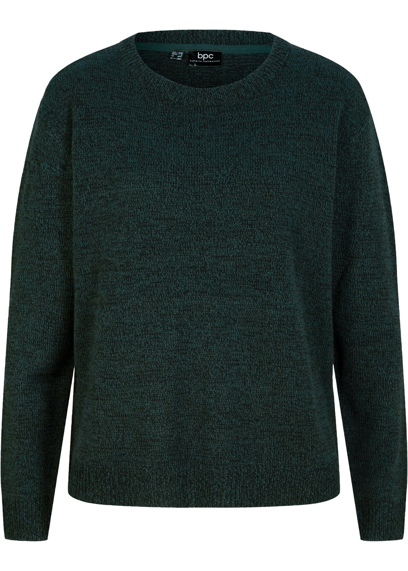 bonprix Strickpullover in Melange-Optik