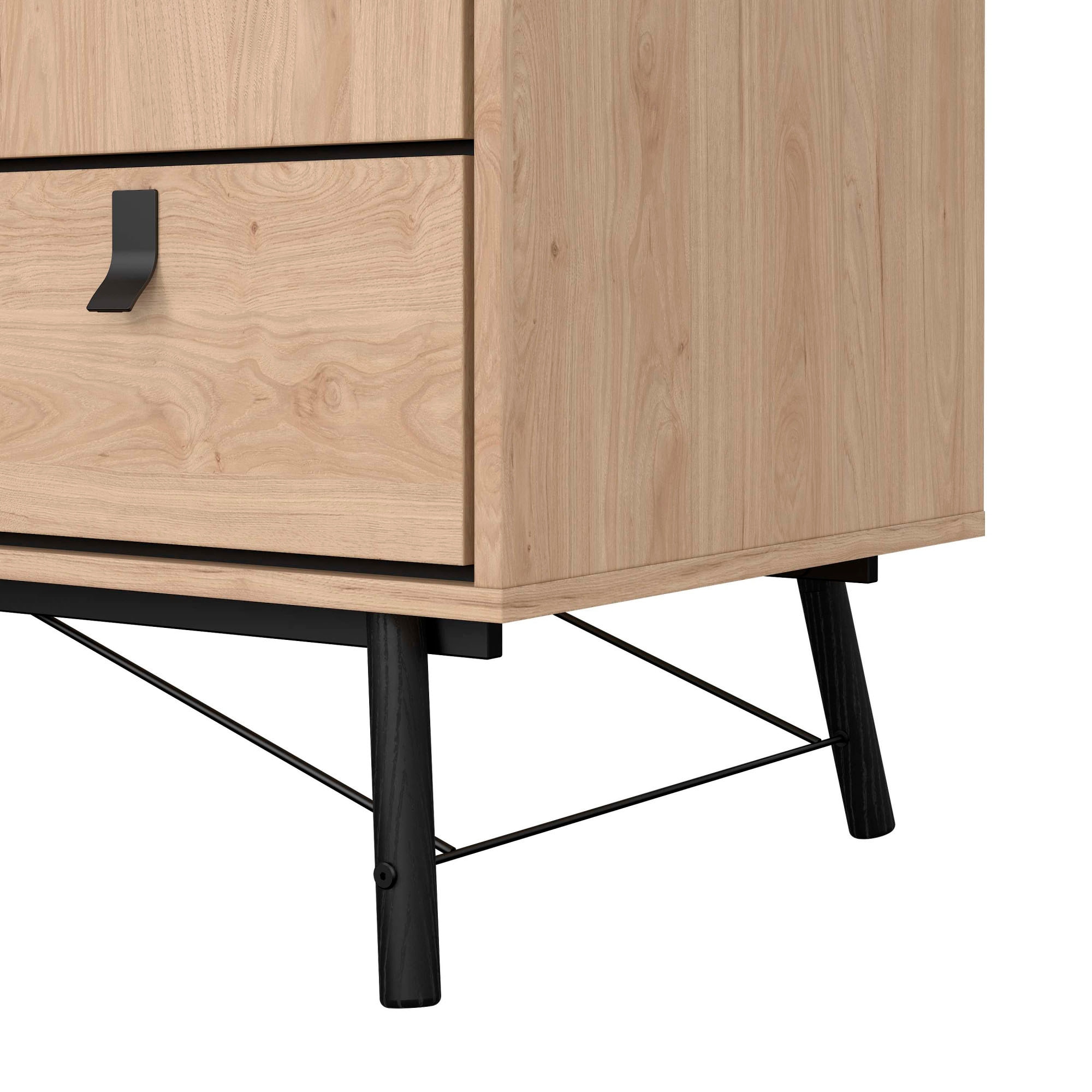 andas Kleiderschrank »RY«, mit 3 Türen und 3 Schubladen, Breite/Höhe 150/200 cm