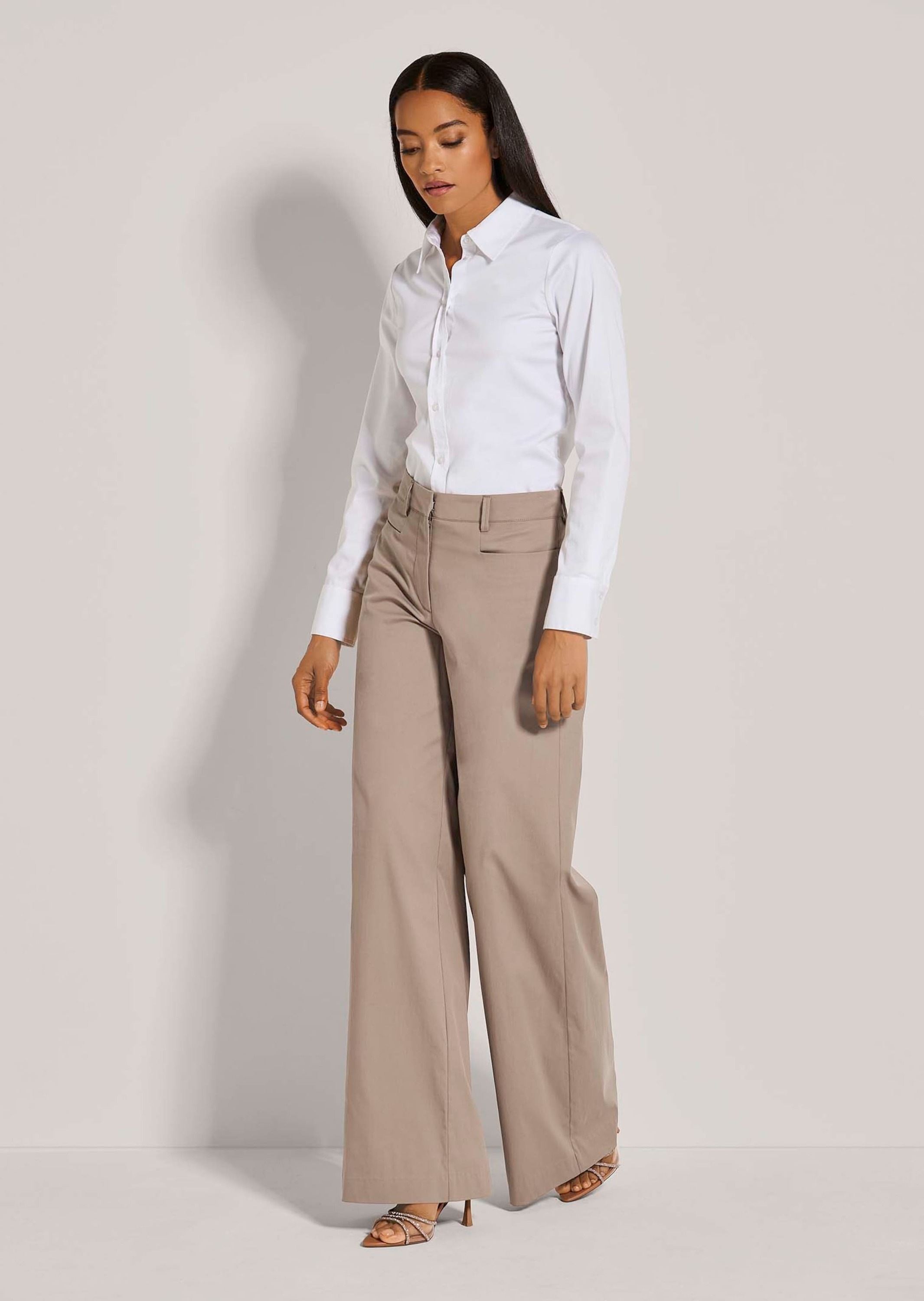 MADELEINE Palazzohose "Hose Weite Hose mit Taschen" günstig online kaufen