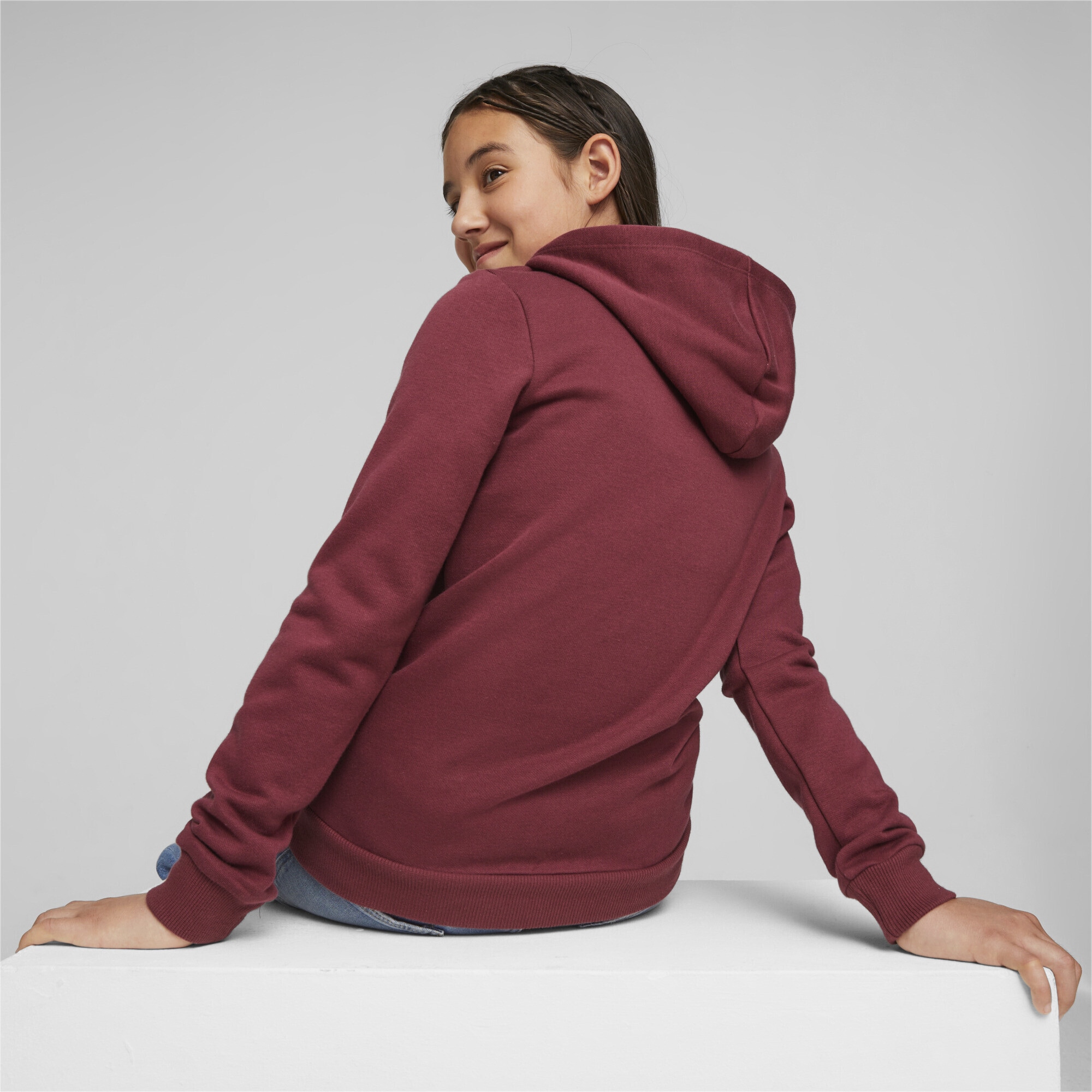 Sweatshirt | bestellen »Essentials Logo Mädchen« online BAUR PUMA Hoodie