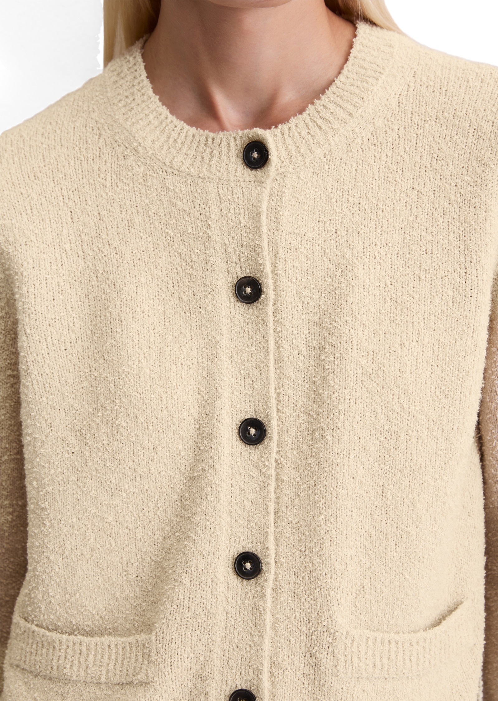 Marc O'Polo Cardigan »aus Bouclé-Garn«