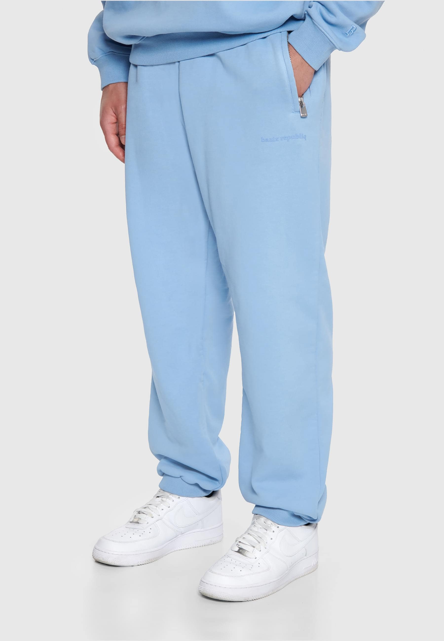 Dropsize Jogginghose »Dropsize Herren Bazix Republiq Super Heavy Blank Jogger«