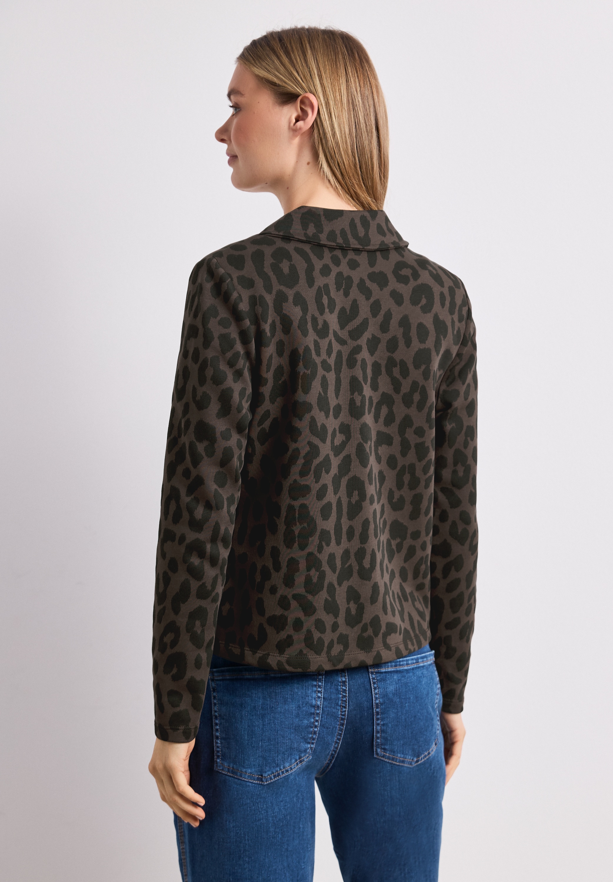 STREET ONE Sweatblazer mit Reverskragen