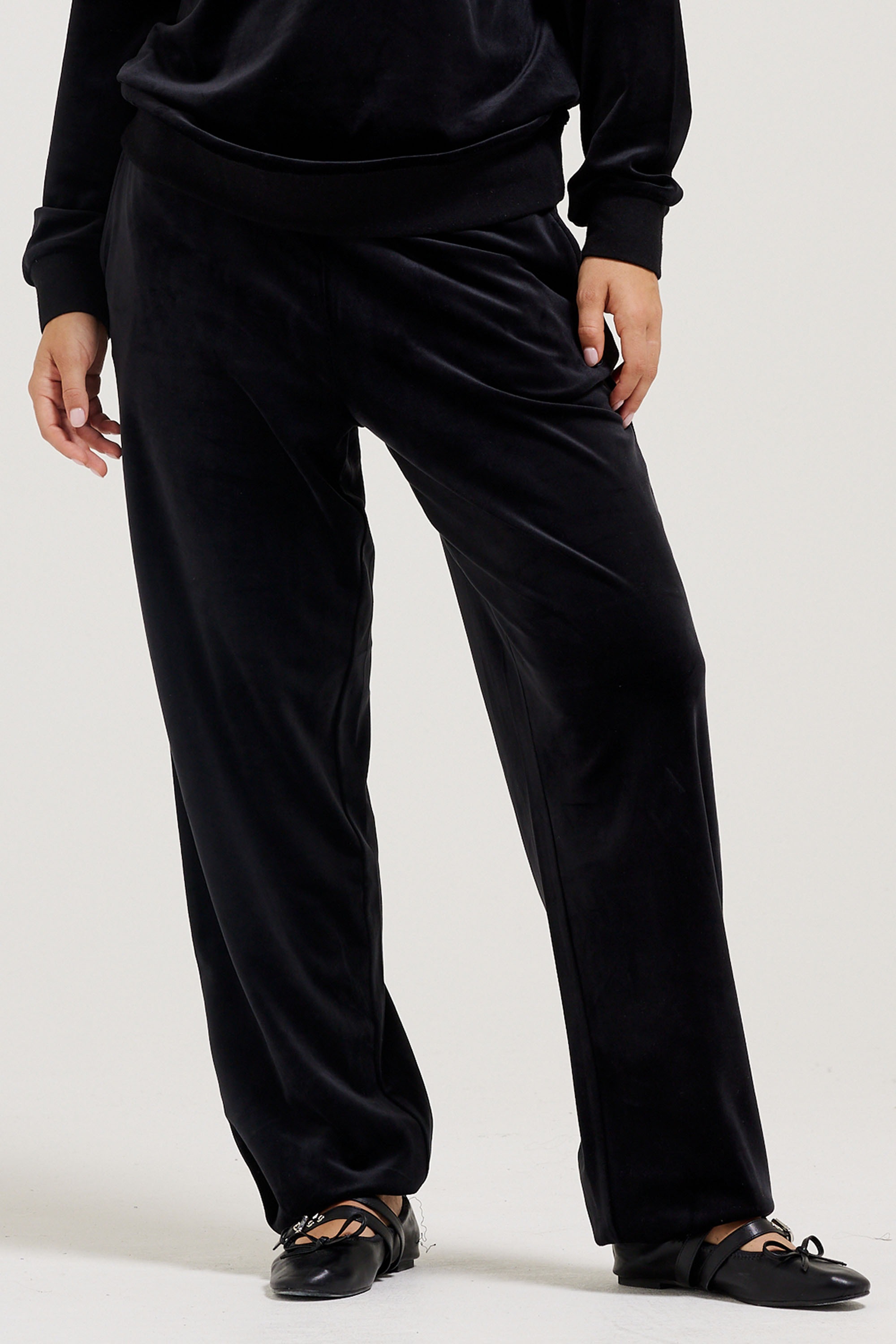 Juicy Couture Sweathose »DAVIDSON VELOUR TRACKPANTS Damen«  Trainingshose Damen, Sweathose, Velour, Jogginghose mit Glitzer, Sale