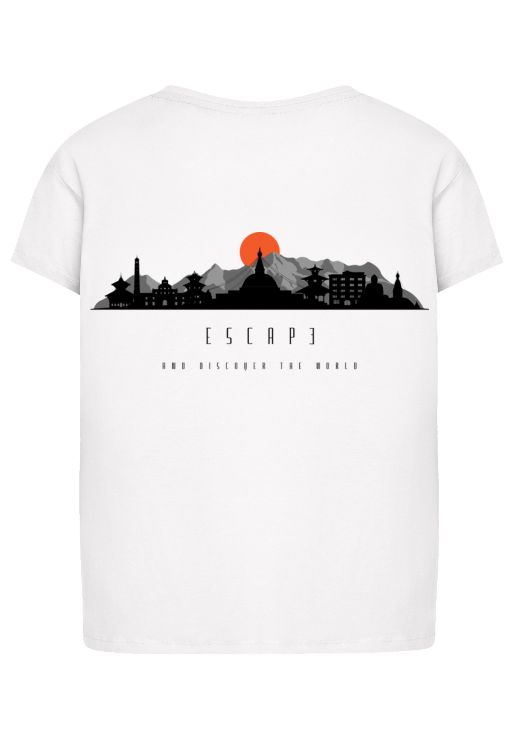 F4NT4STIC T-Shirt "Escape Discover the World Asian Town", Premium Qualität, günstig online kaufen