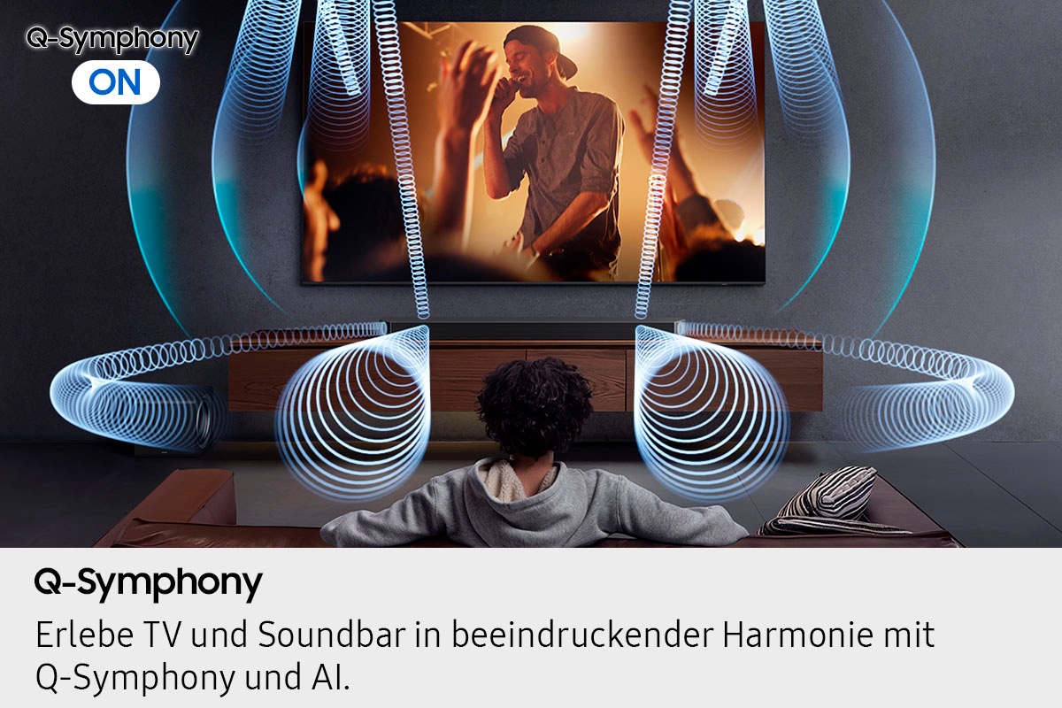Samsung Soundbar »HW-Q995GF Q-Soundbar«, 11.1.4-Kanal Subwoofer & Rücklautsprecher, Kabellos Dolby Atmos, DTS:X